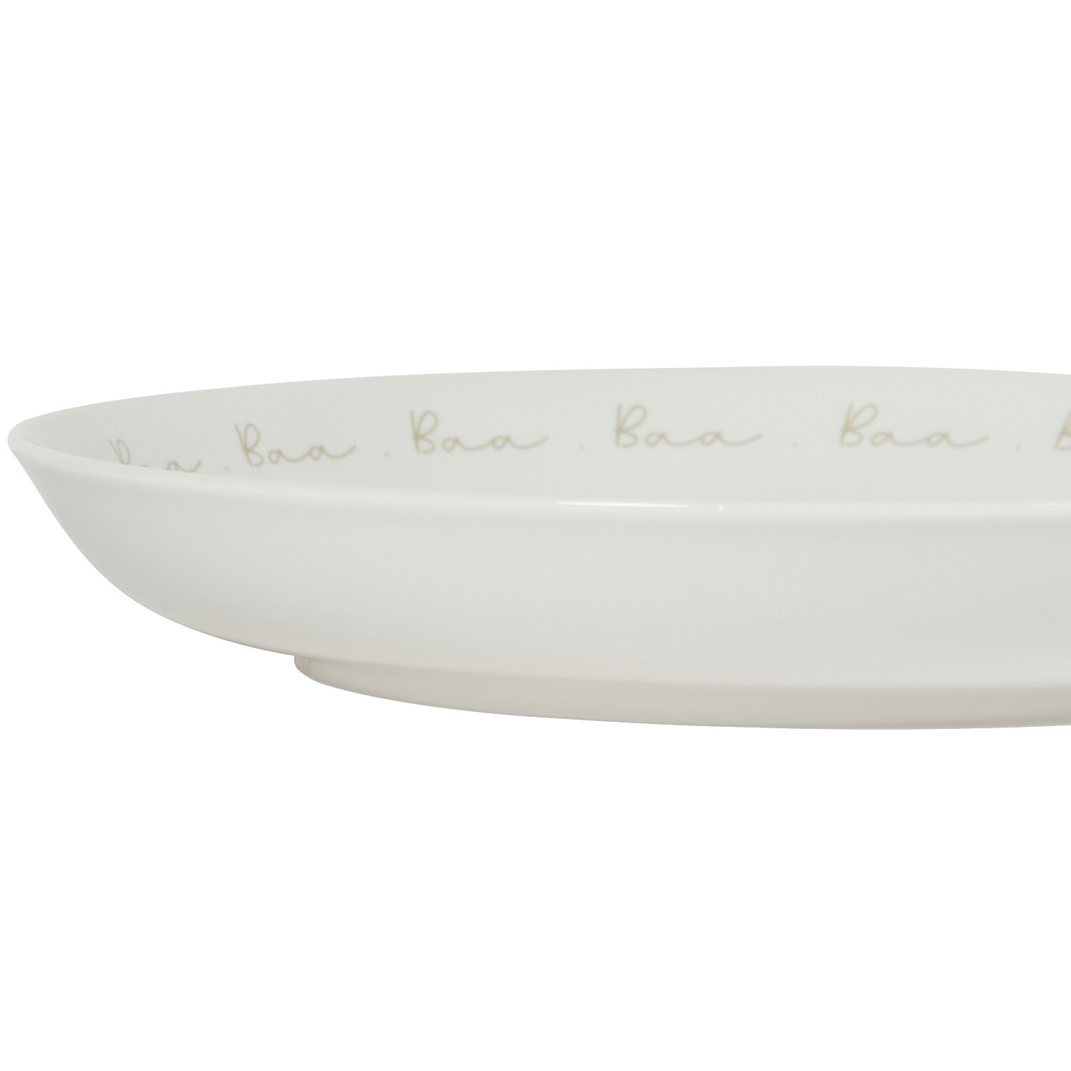 Highland Flock Serving Bowl - White Image 3