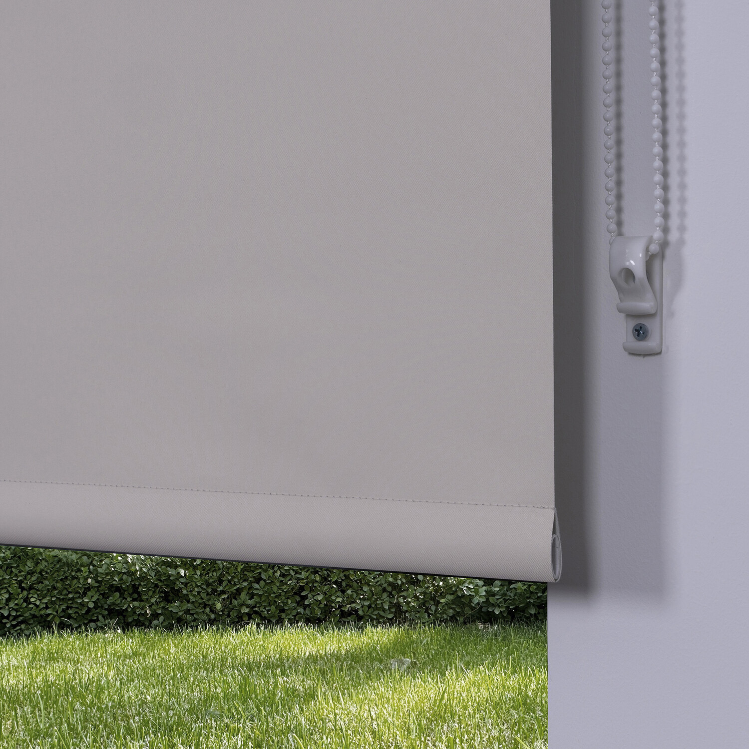 Plain Blackout Blinds - Light Taupe / 90cm Image 2