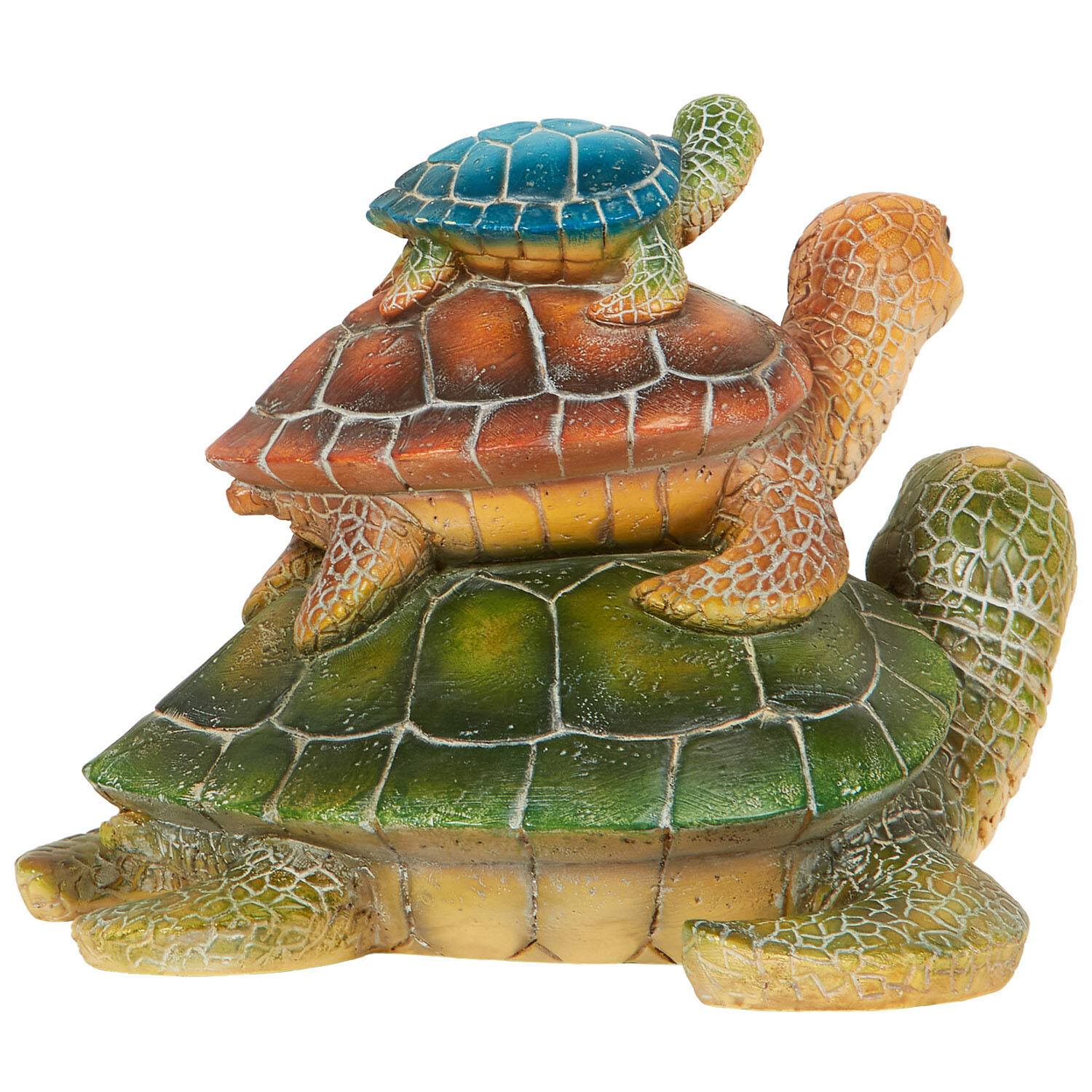 Stack of Turtles Decoration - Multicolour Image 3