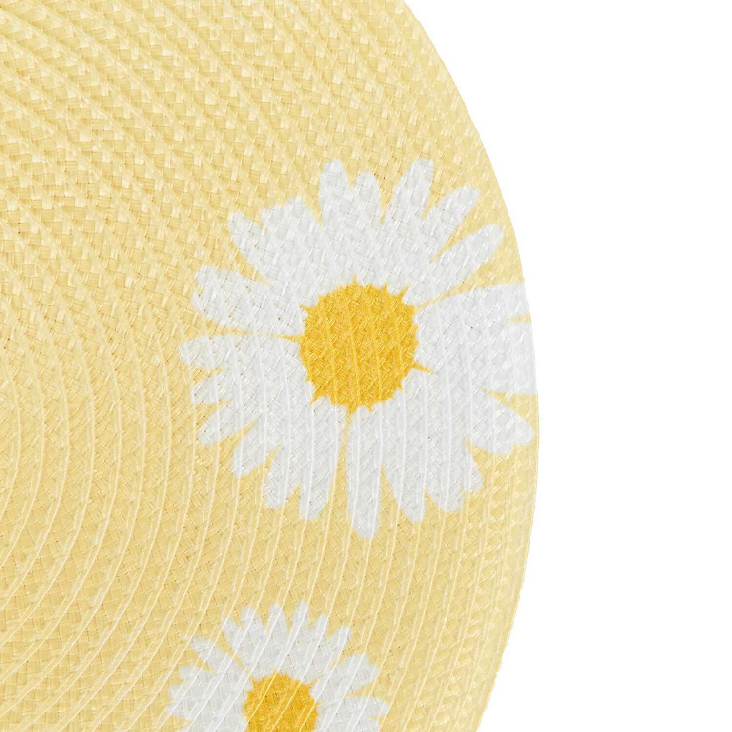 Pack of 2 Daisy Placemats - Yellow and White Image 4