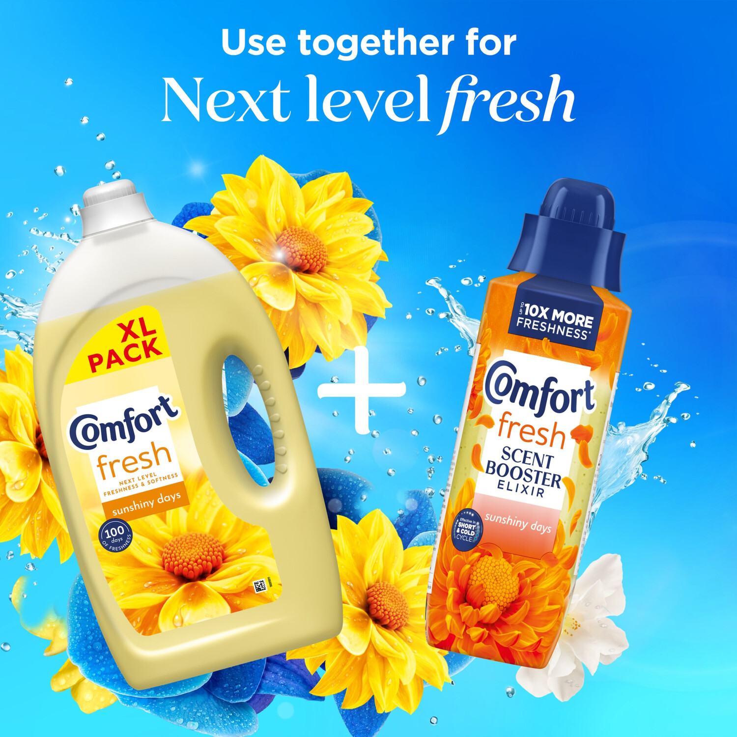Comfort Fresh Fabric Conditioner Sunshiny Days 80 Image 2