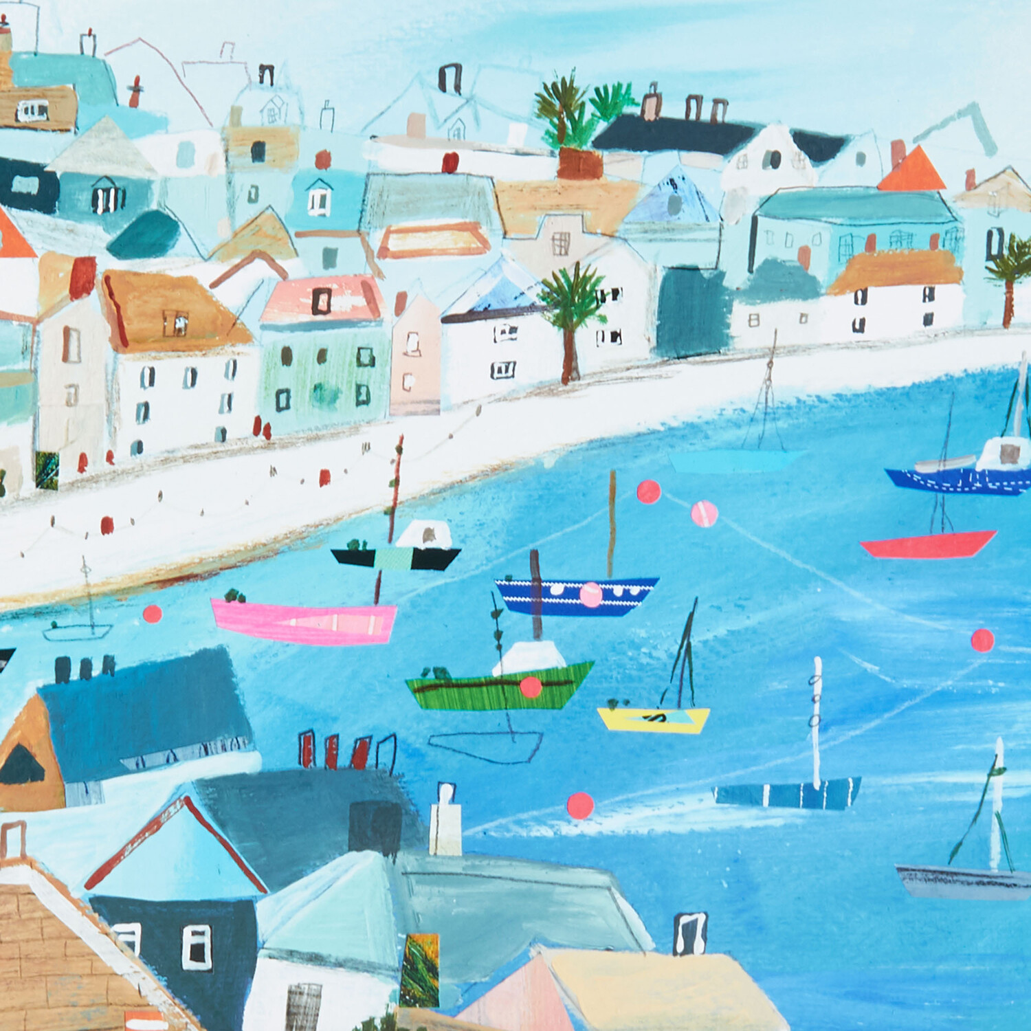 St Ives Lap Tray - Blue Image 2