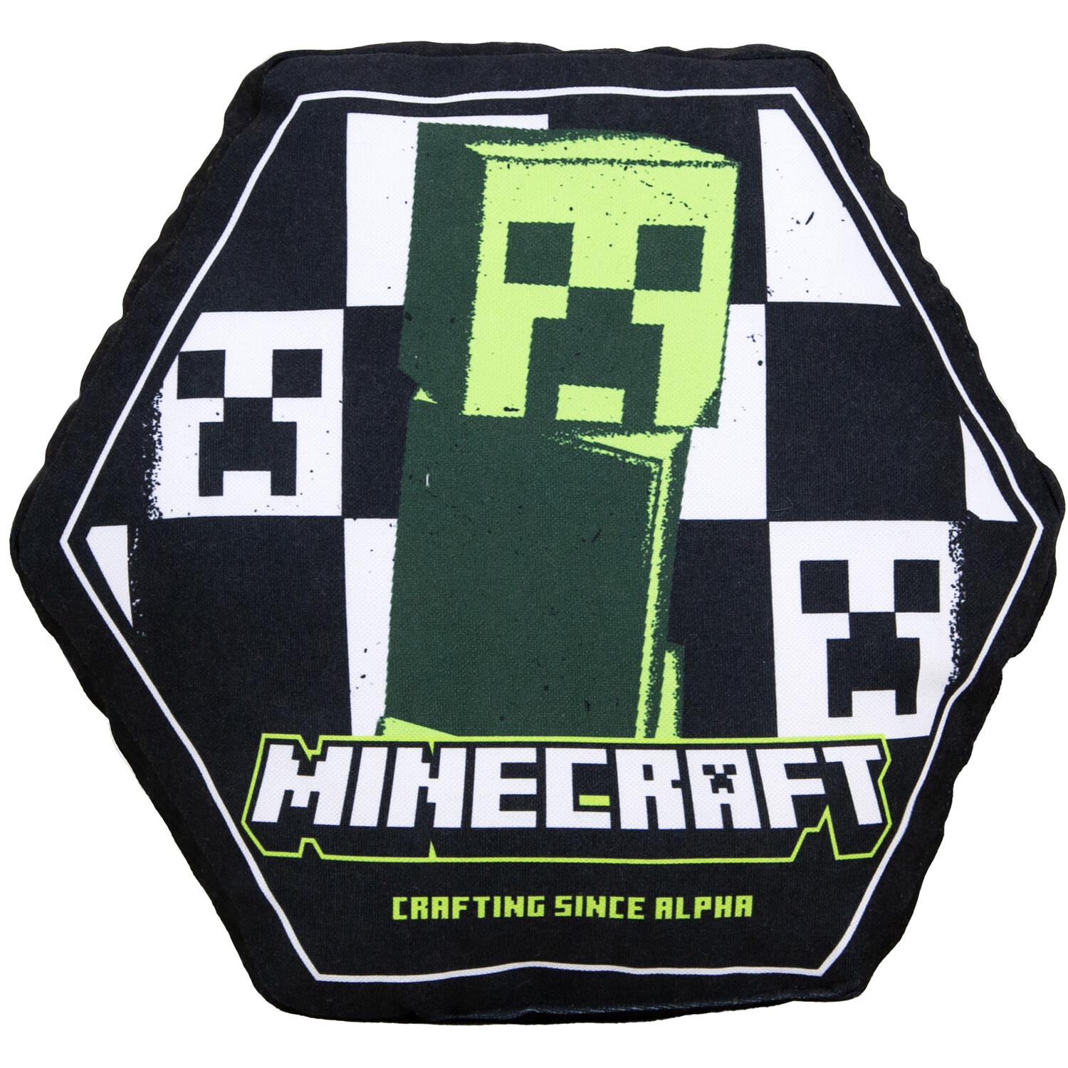Minecraft Reversible Craft Shaped Cushion Multicolour Image 2