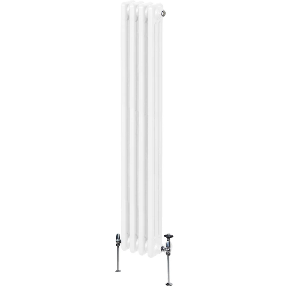 Monster Shop 2348 BTU White Traditional 3 Column Radiator 1500 x 202mm Image 3