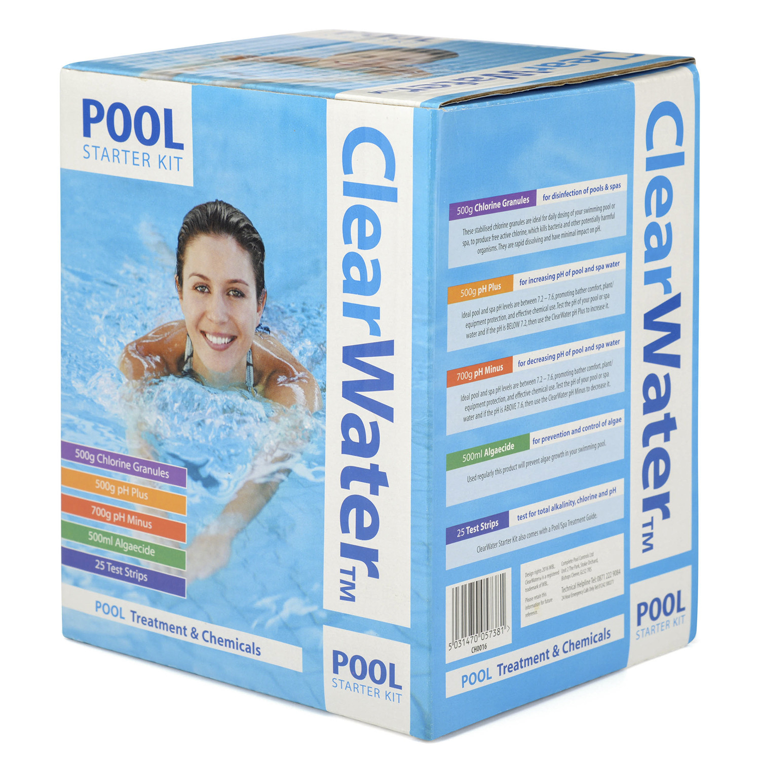 ClearWater Pool Chemical Starter Kit Image 3