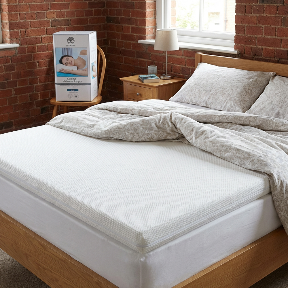 Divante King Size Cool Gel Mattress Topper Image 5