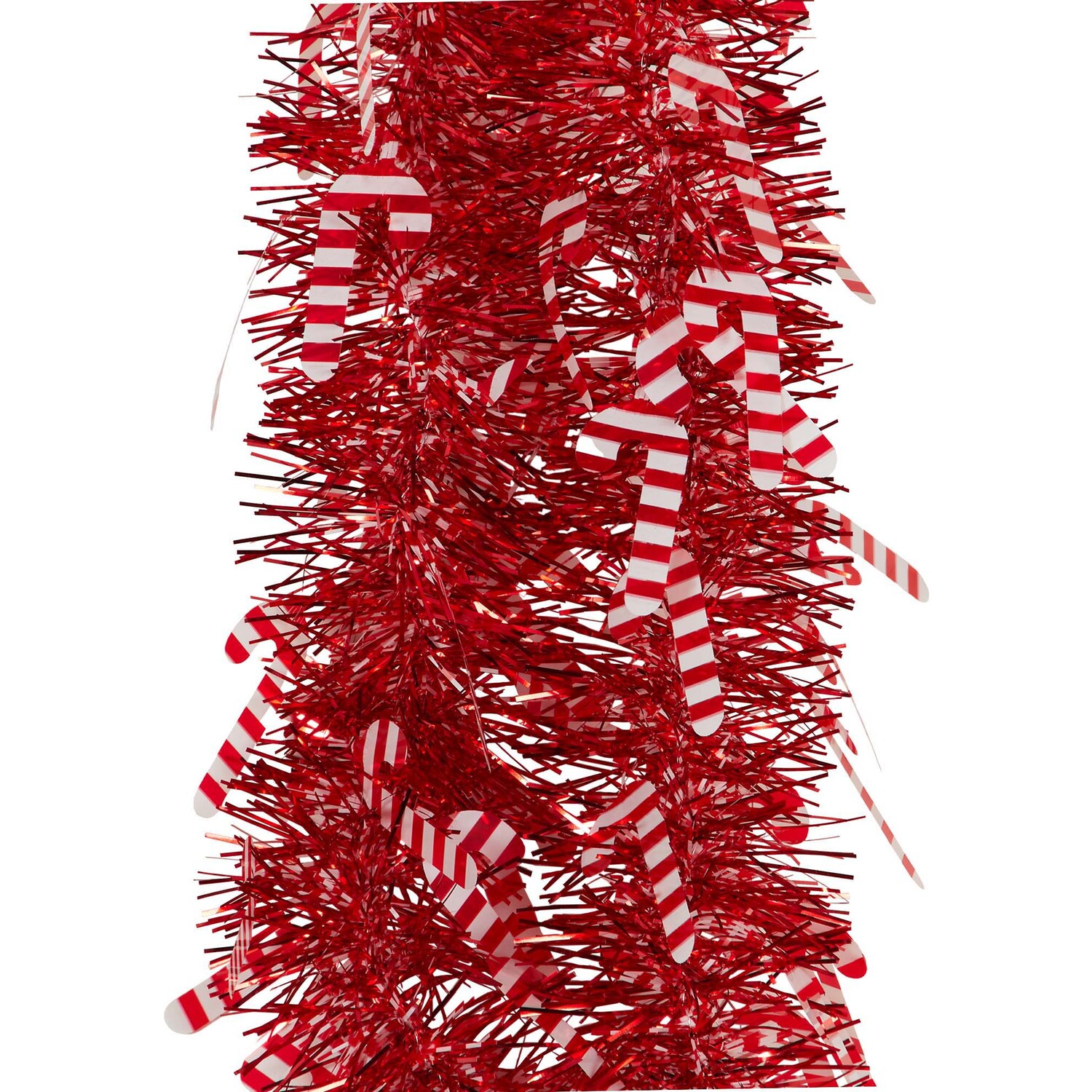 Candy Cane Tinsel Image 3