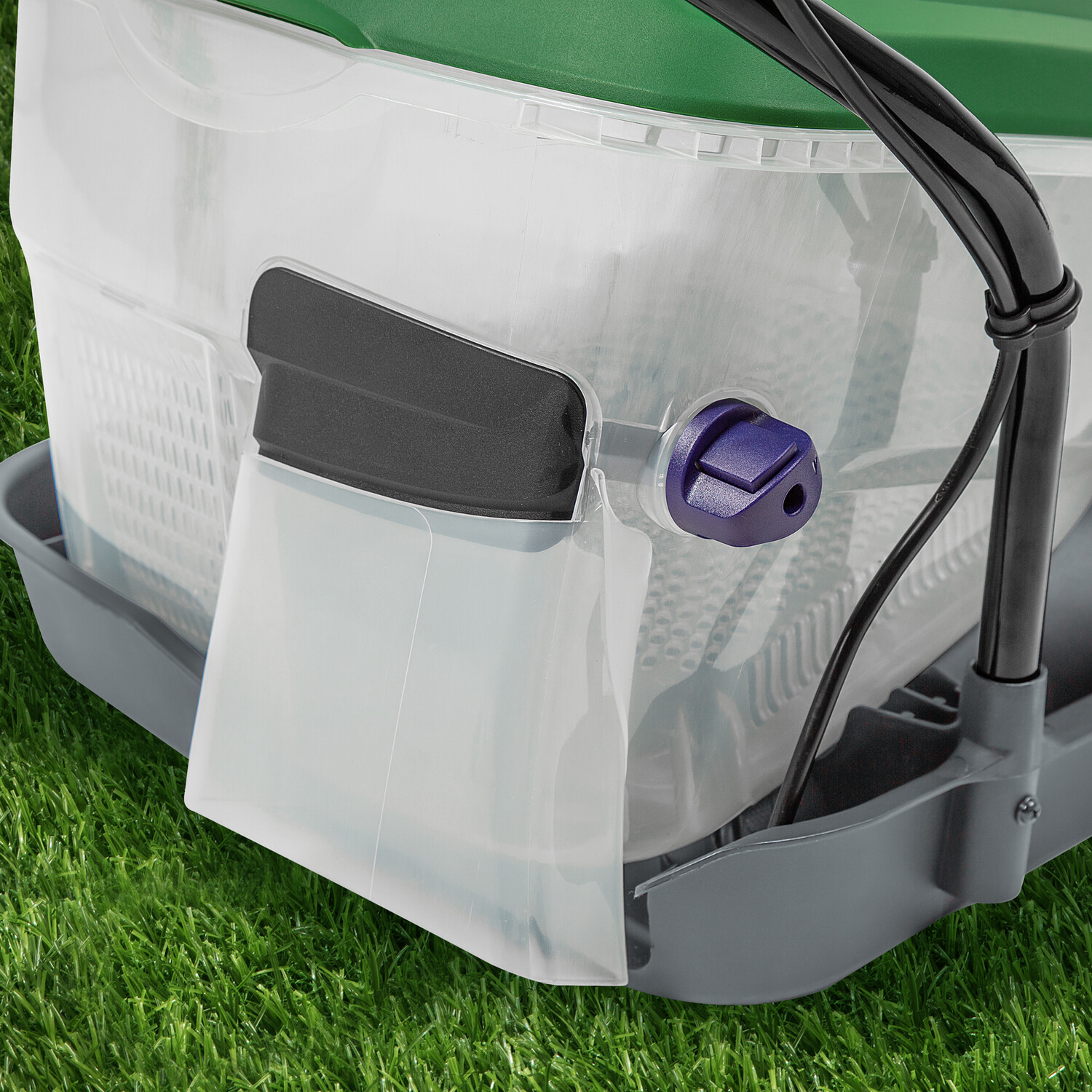 Powerbase 36cm 1800W Hover Collect Lawnmower - Green Image 4