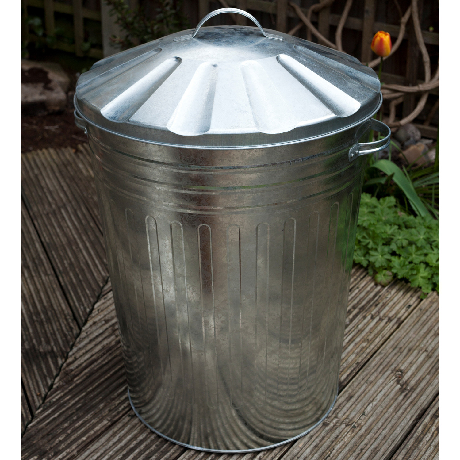Apollo Gardening Galvanised Steel Bin 80L Image 2