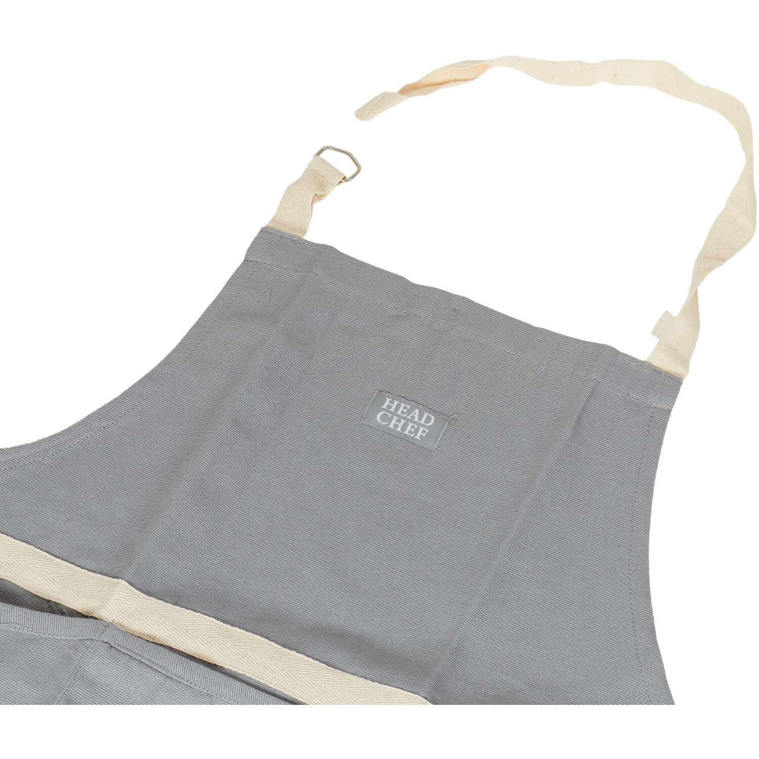 Head Chef Apron - Grey Image 3
