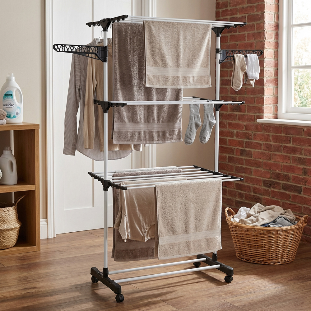 My Laundry Indoor 3 Tier Upright Clothes Airer Image 2