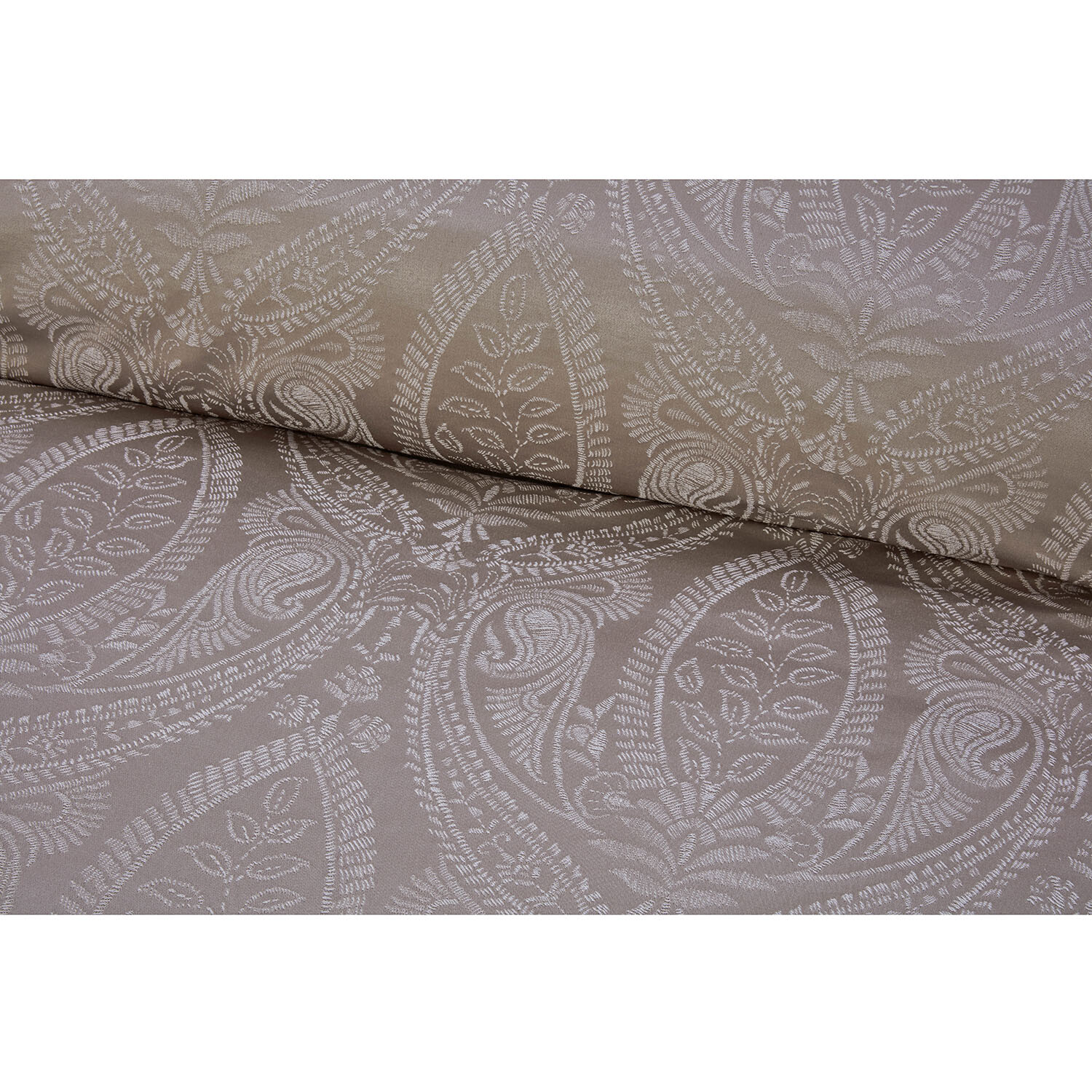 Penelope Jacquard Duvet Set - Champagne / King Image 4