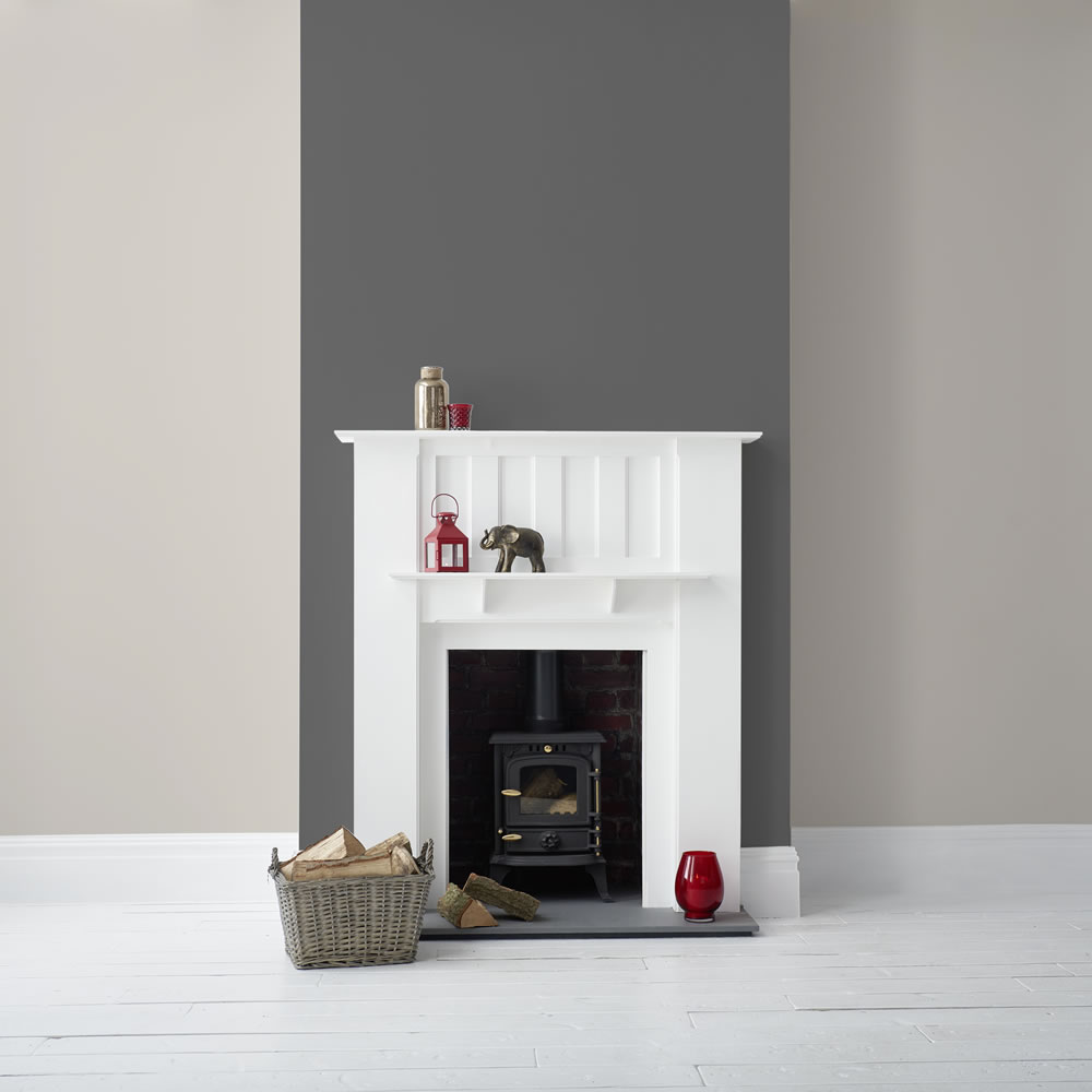 Wilko Pure Grey Emulsion Paint Tester Pot 75ml Image 3