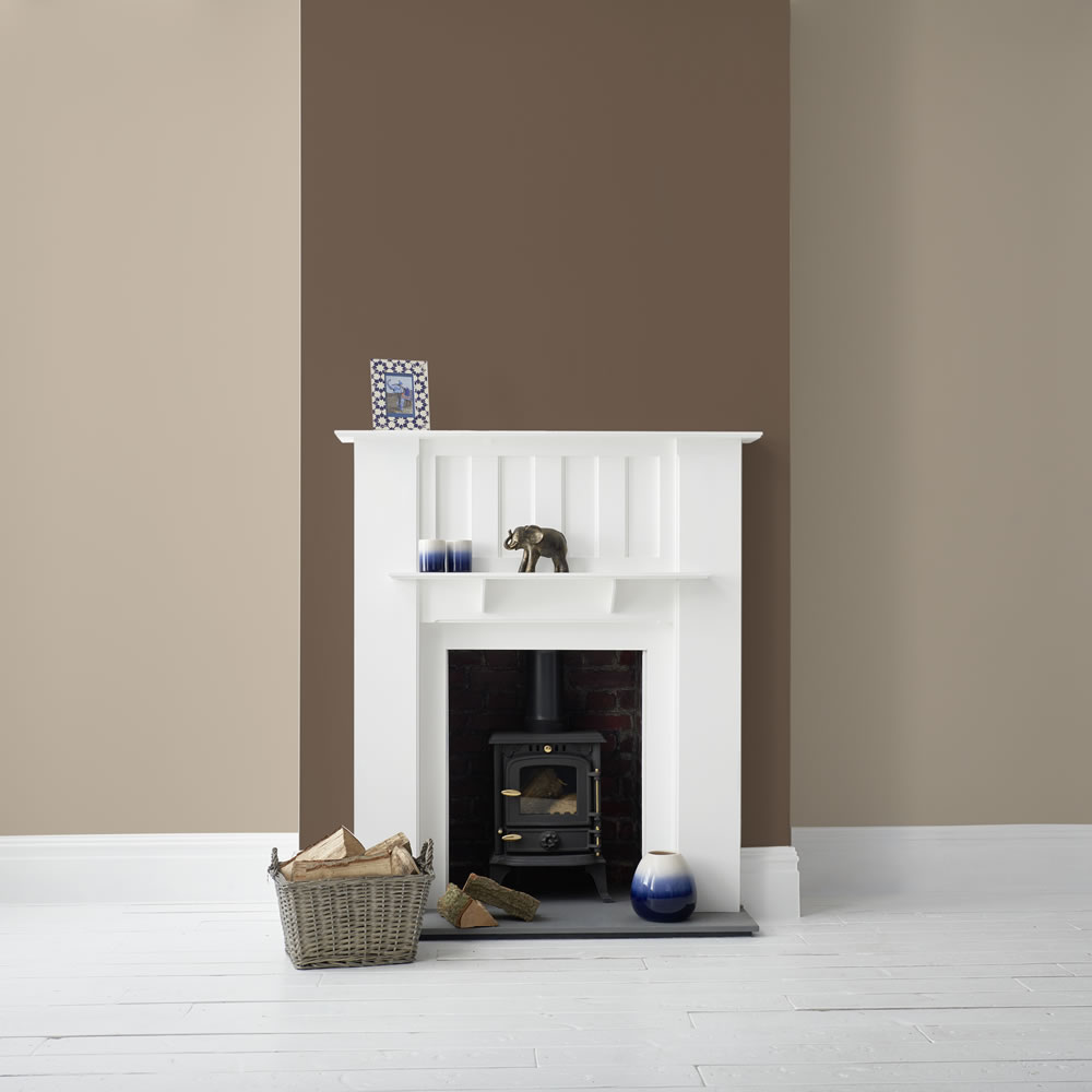 Wilko Milky Coffee Emulsion Paint Tester Pot 75ml Image 3