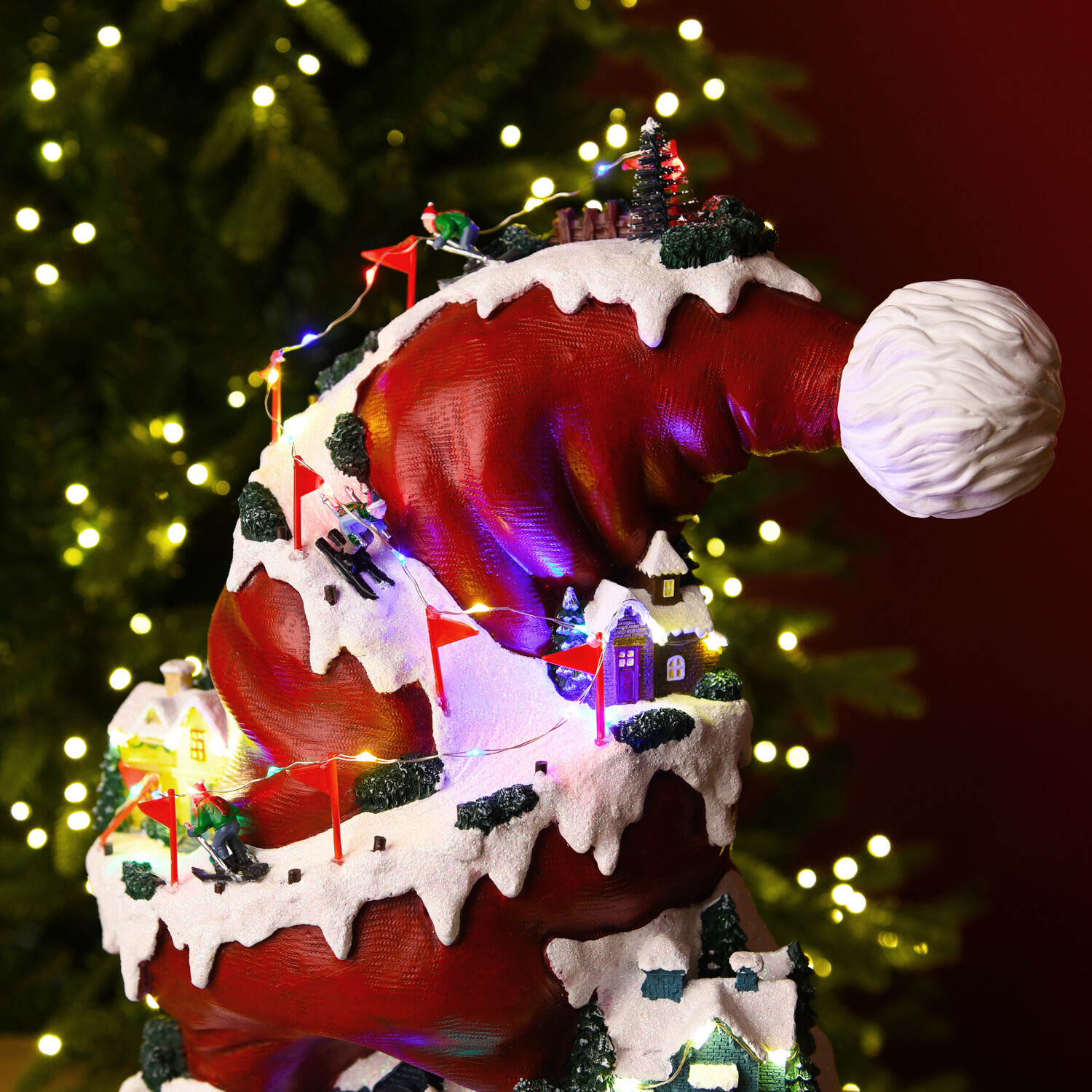 LED Santa Hat TownRed Image 5