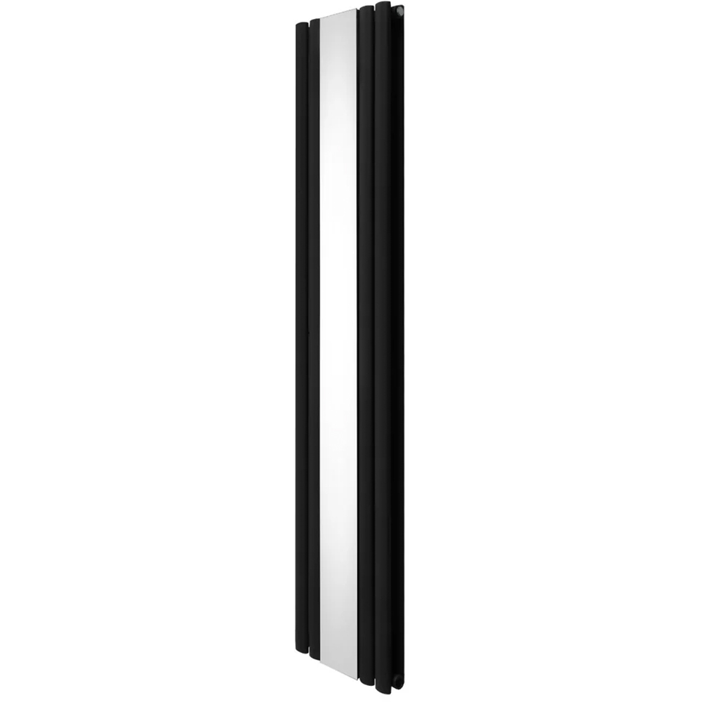 Monster Shop 3340 BTU Black Oval Mirror Radiator 1800 x 380mm Image 3