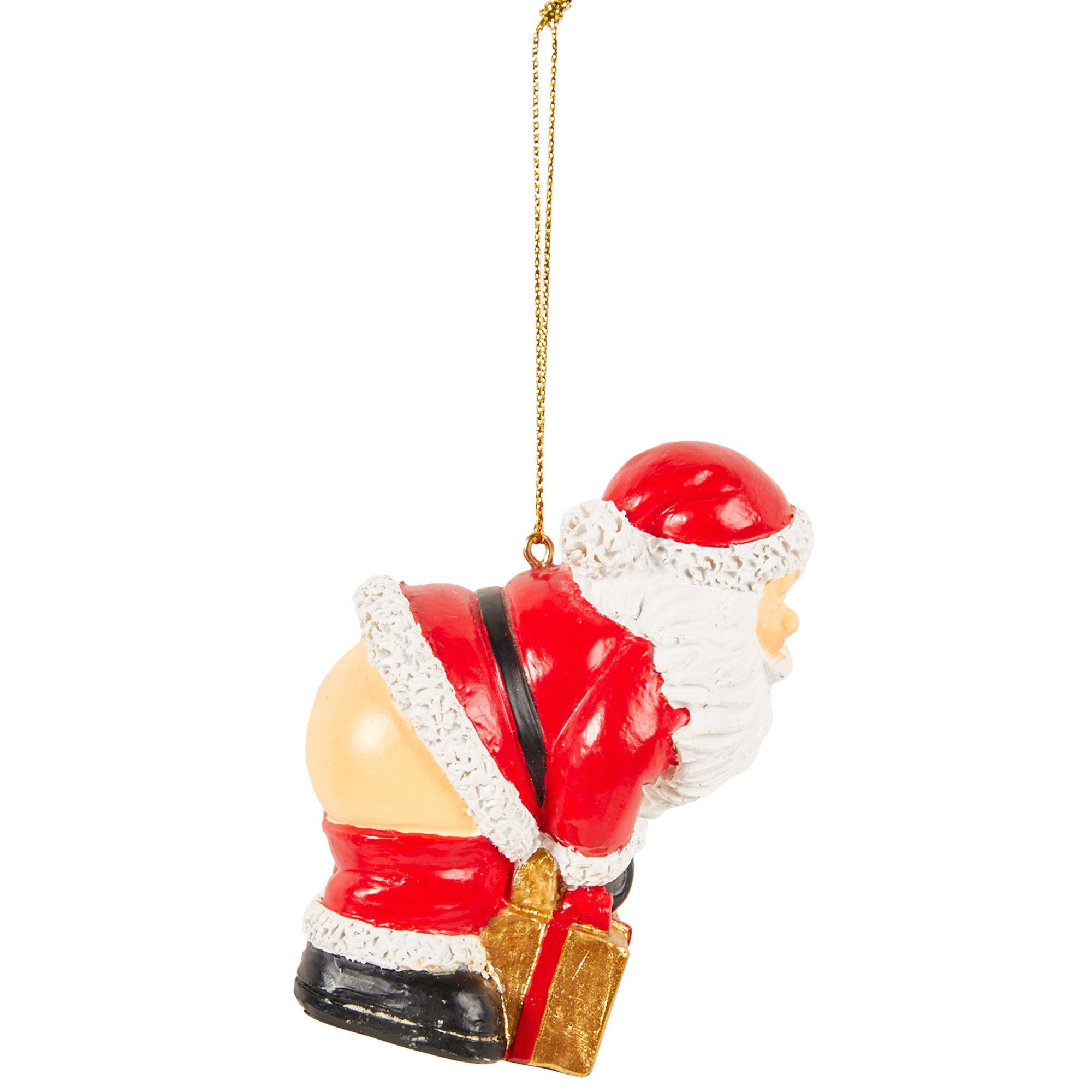 Cheeky Santa Hanging Decoration Image 4