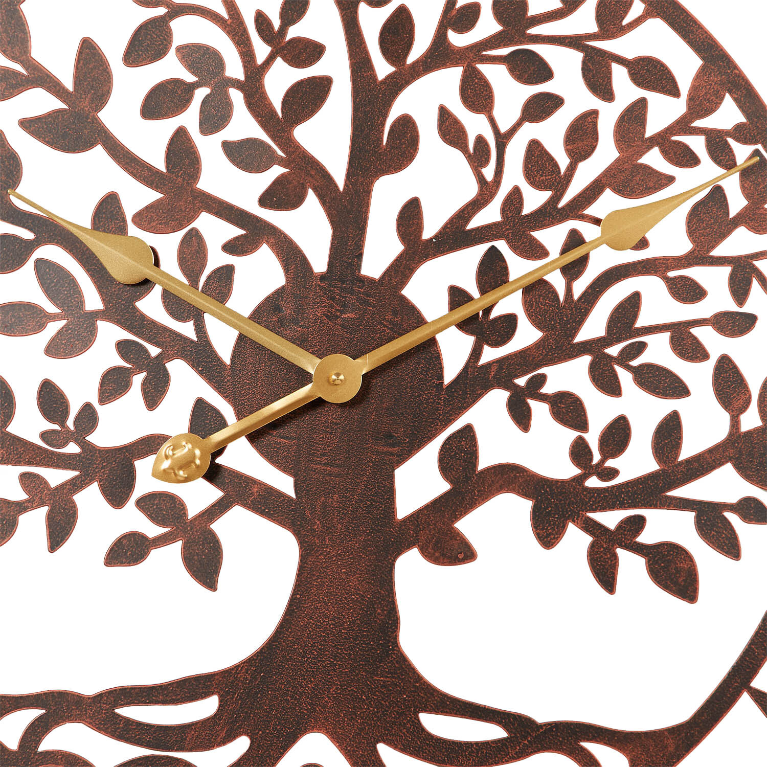 Outside In Tree Of Life Clock - Brown Image 3