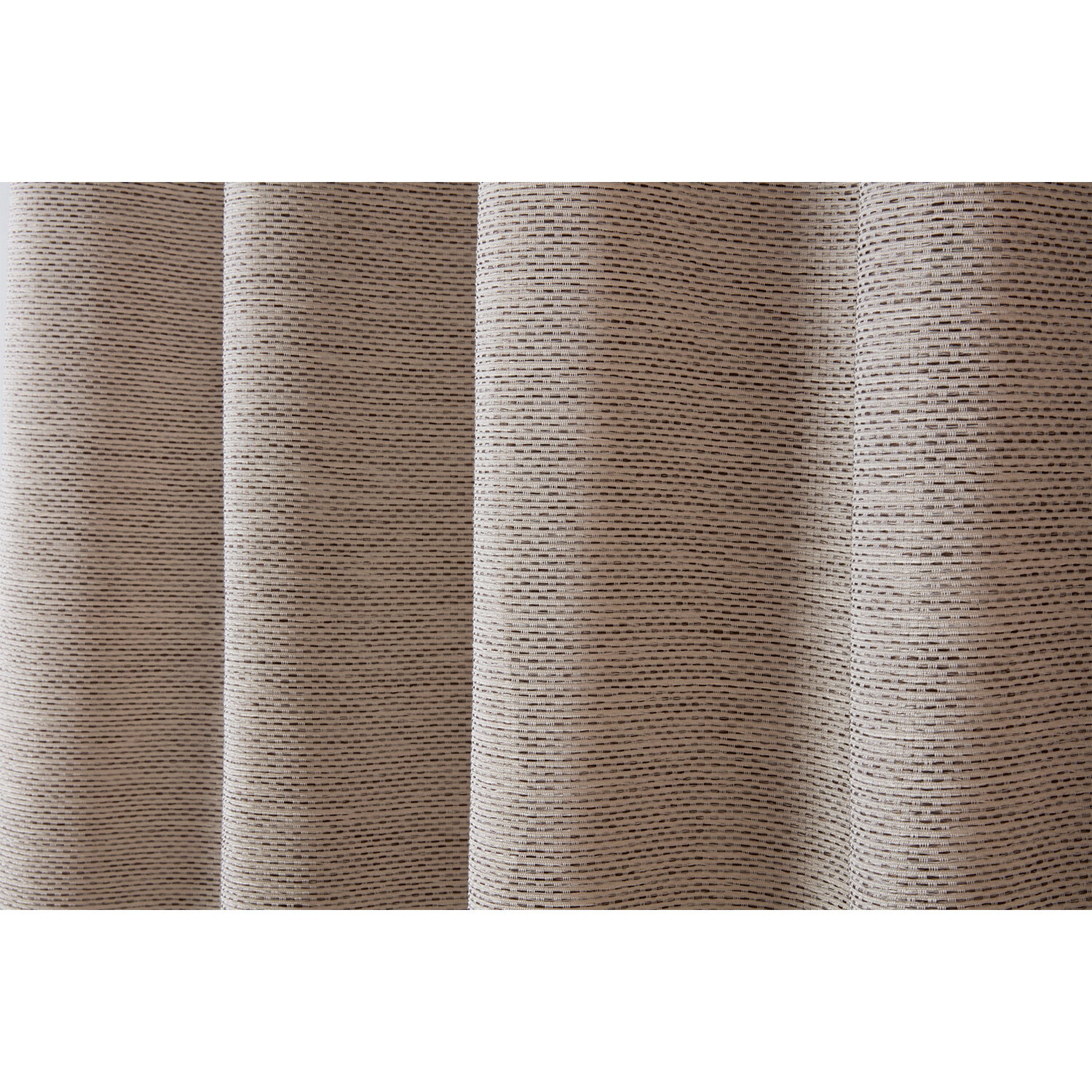 Divante Wentworth Neutral Eyelet Curtain 168 x 137cm Image 4