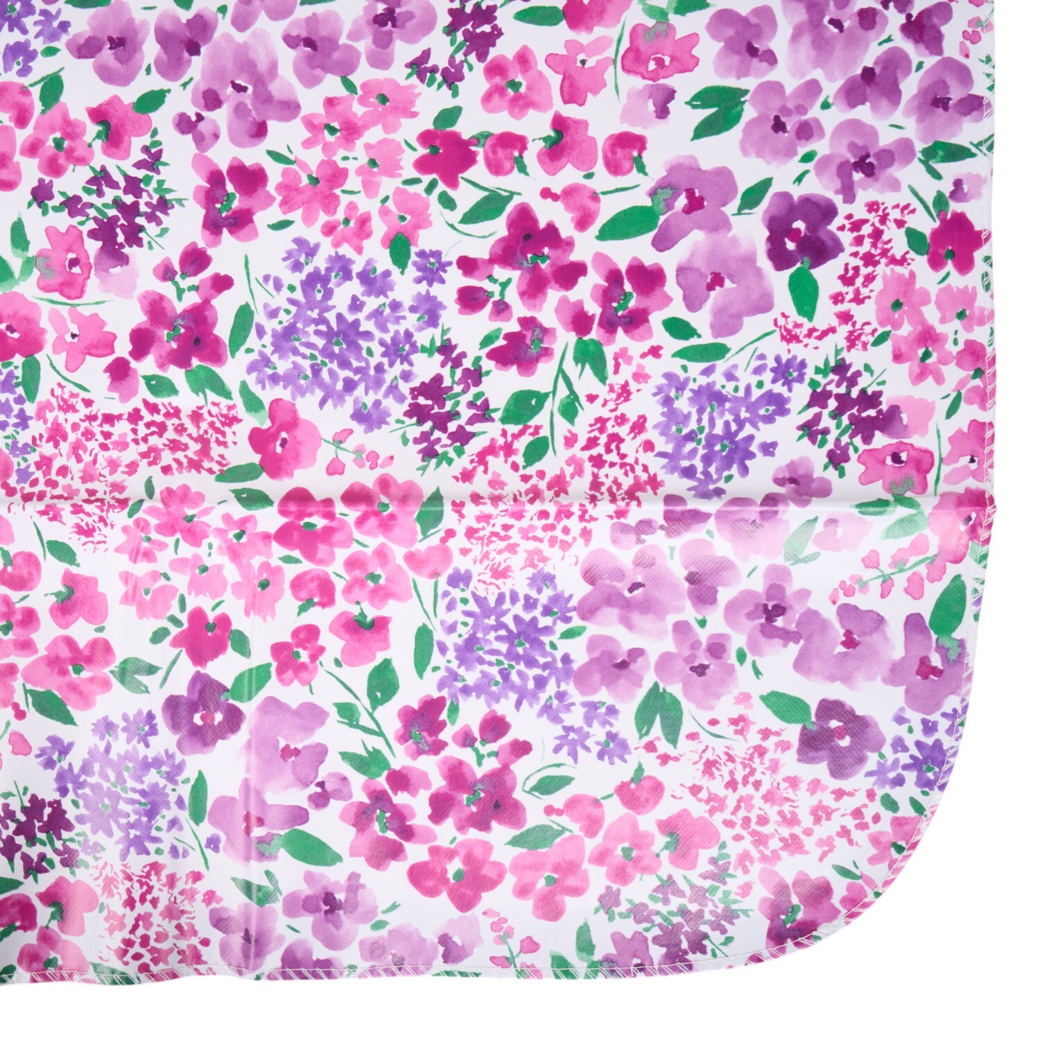 Ditsy Wipe Clean Tablecloth Purple Image 4