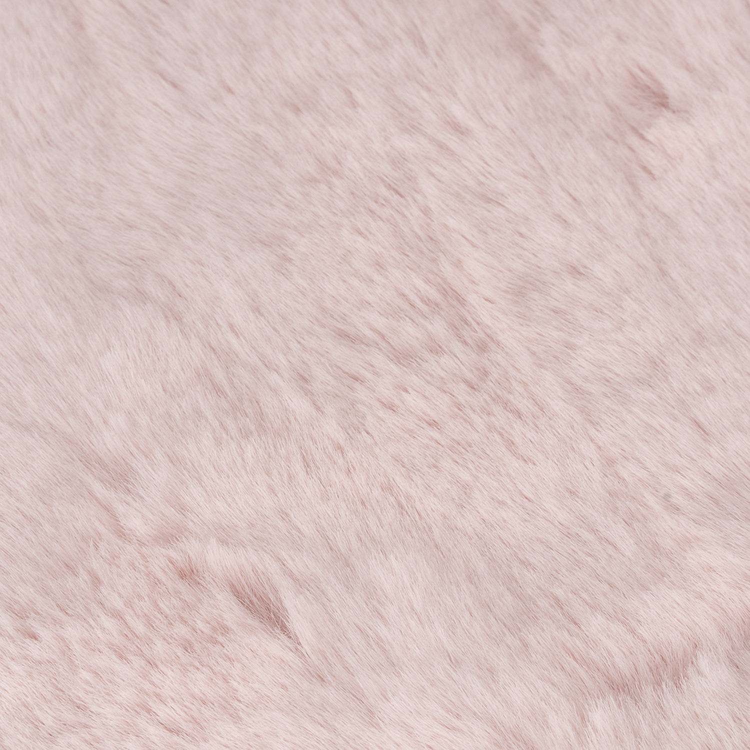 Divante Blush Rabbit Faux Fur Throw 127 x 152cm Image 3