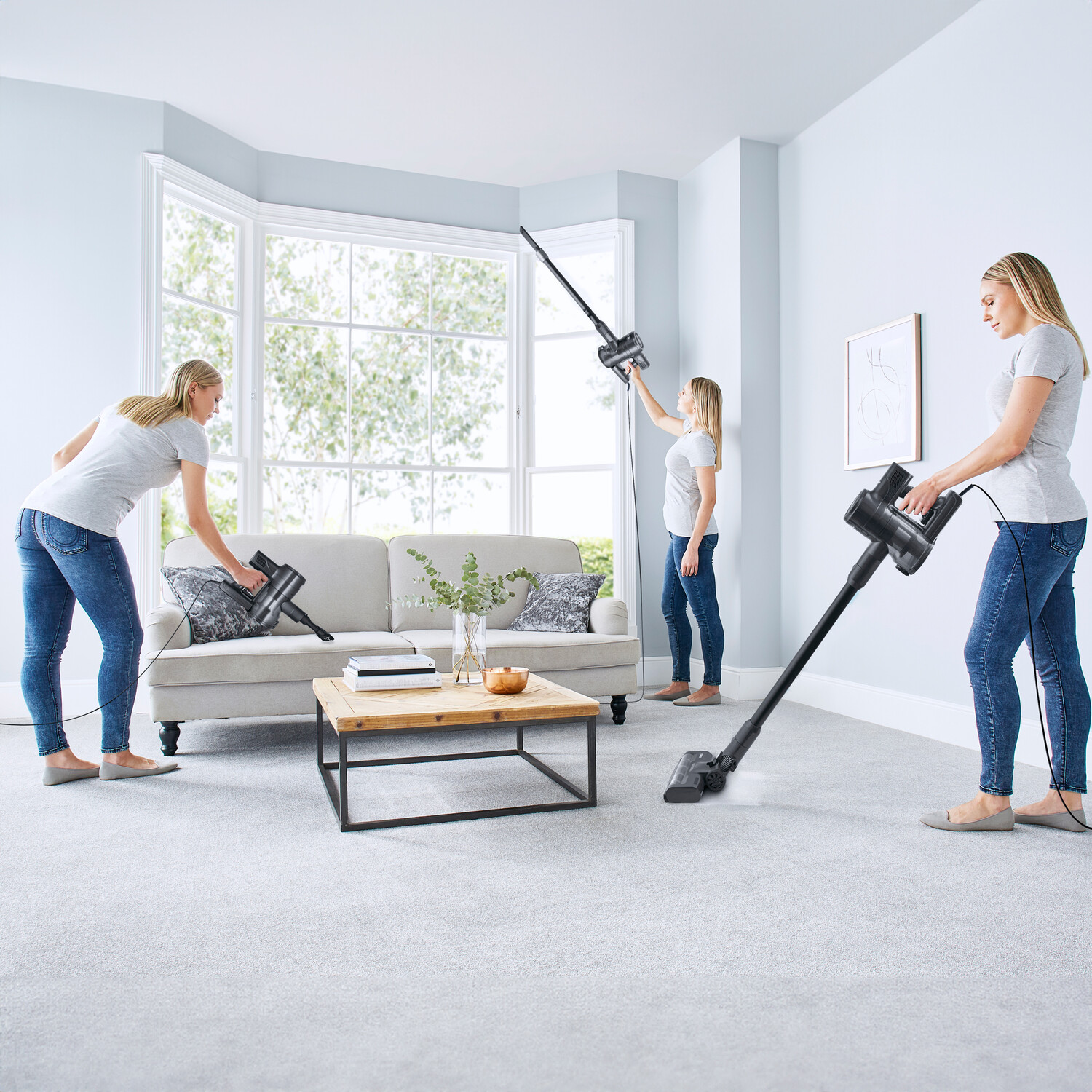 Tower VL25 3-in-1 Corded Vacuum Cleaner Black Image 5