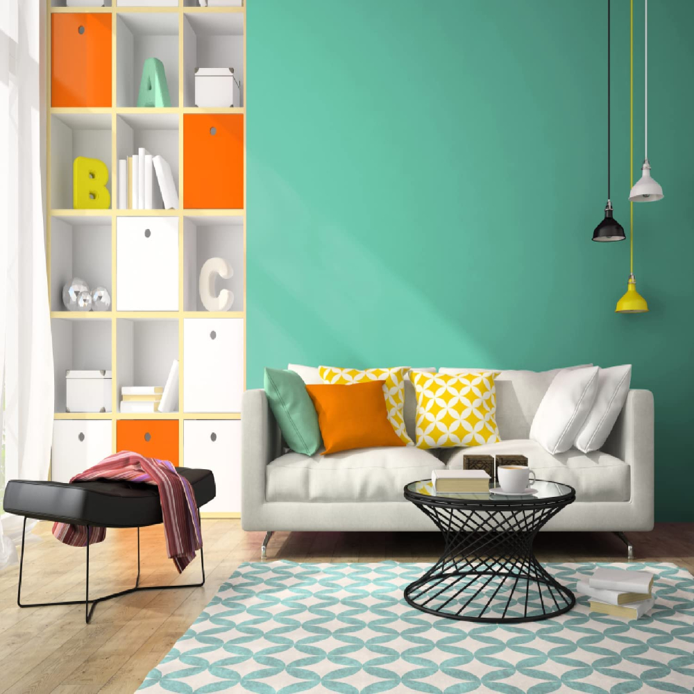 Johnstone's Feature Colours Walls & Ceilings Empire Jewel Matt Paint 1.25L Image 4