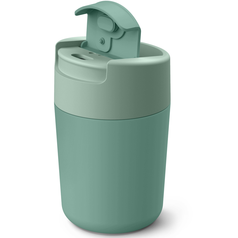 Joseph Joseph Sipp Green Travel Mug with Hygienic Lid 340ml Image 3