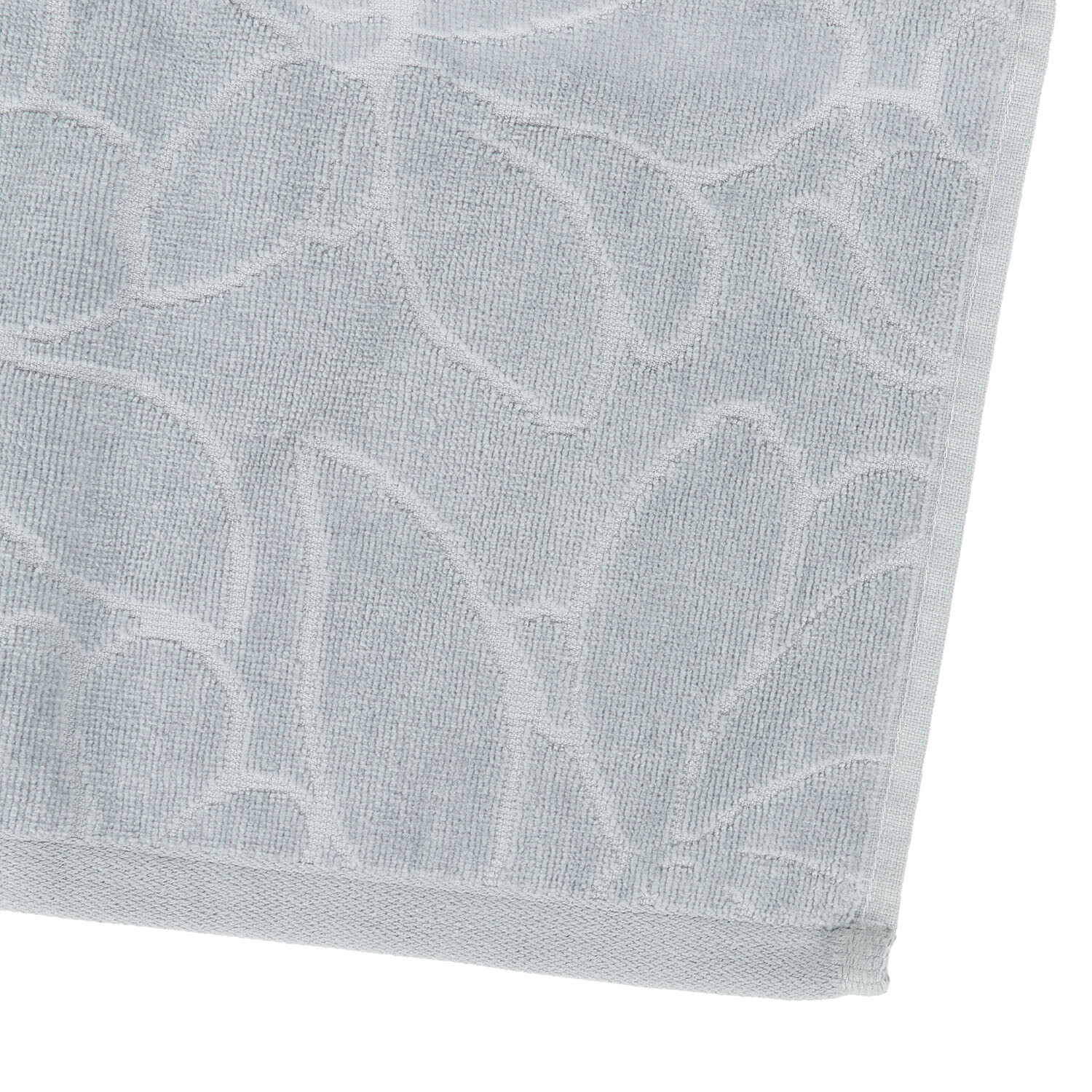 Garden Wisper Hand Towel Silver Image 3