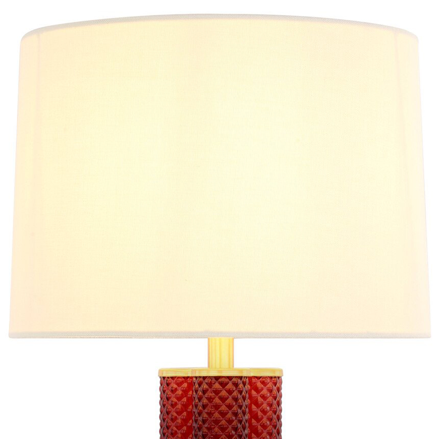 Kiara Glass Table Lamp Plum Image 5