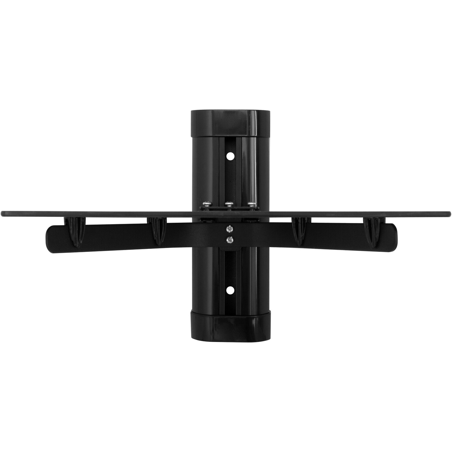 AVF Black Glass Console Wall Shelf - Black Image 5