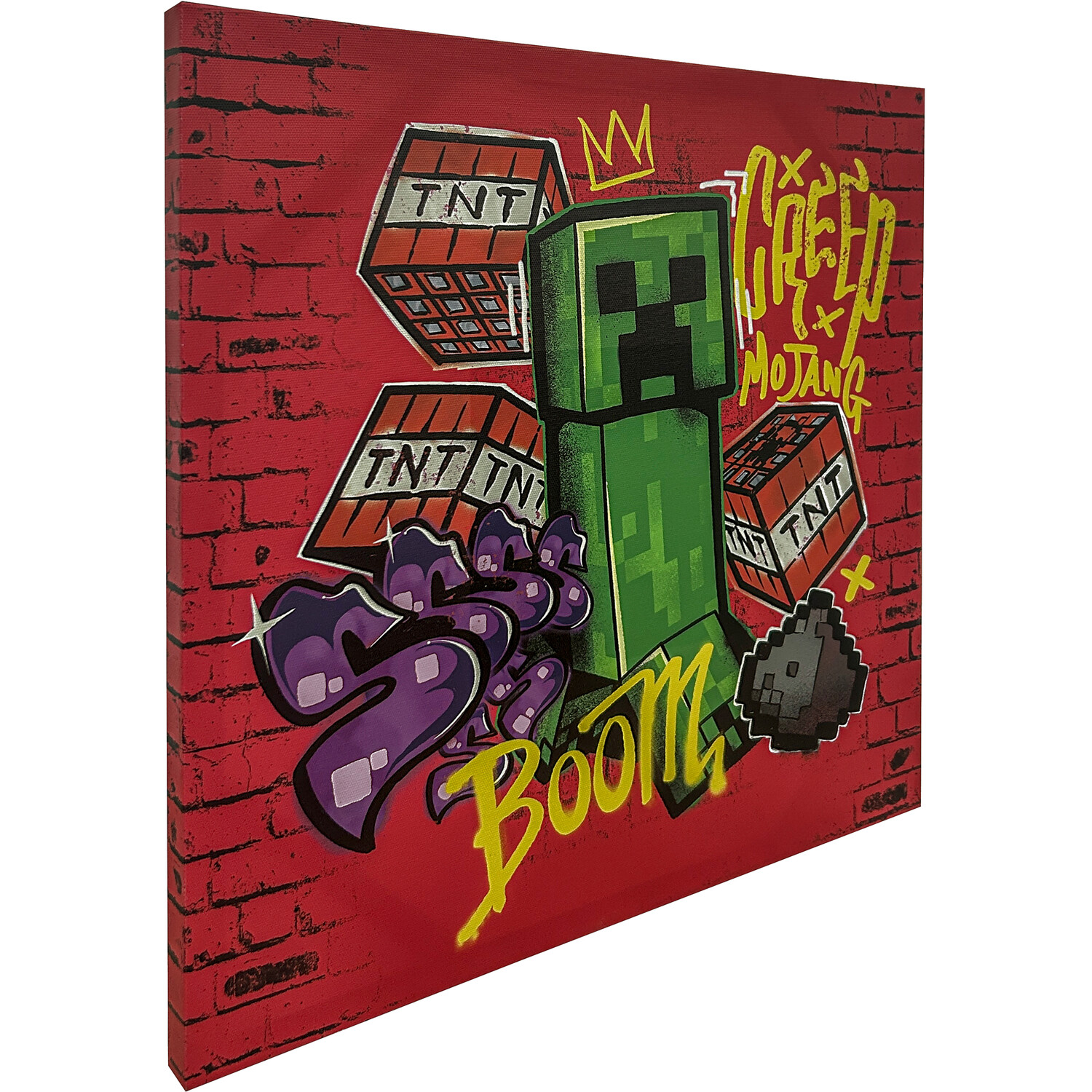 Minecraft Mascot Canvas - Multicolour Image 6