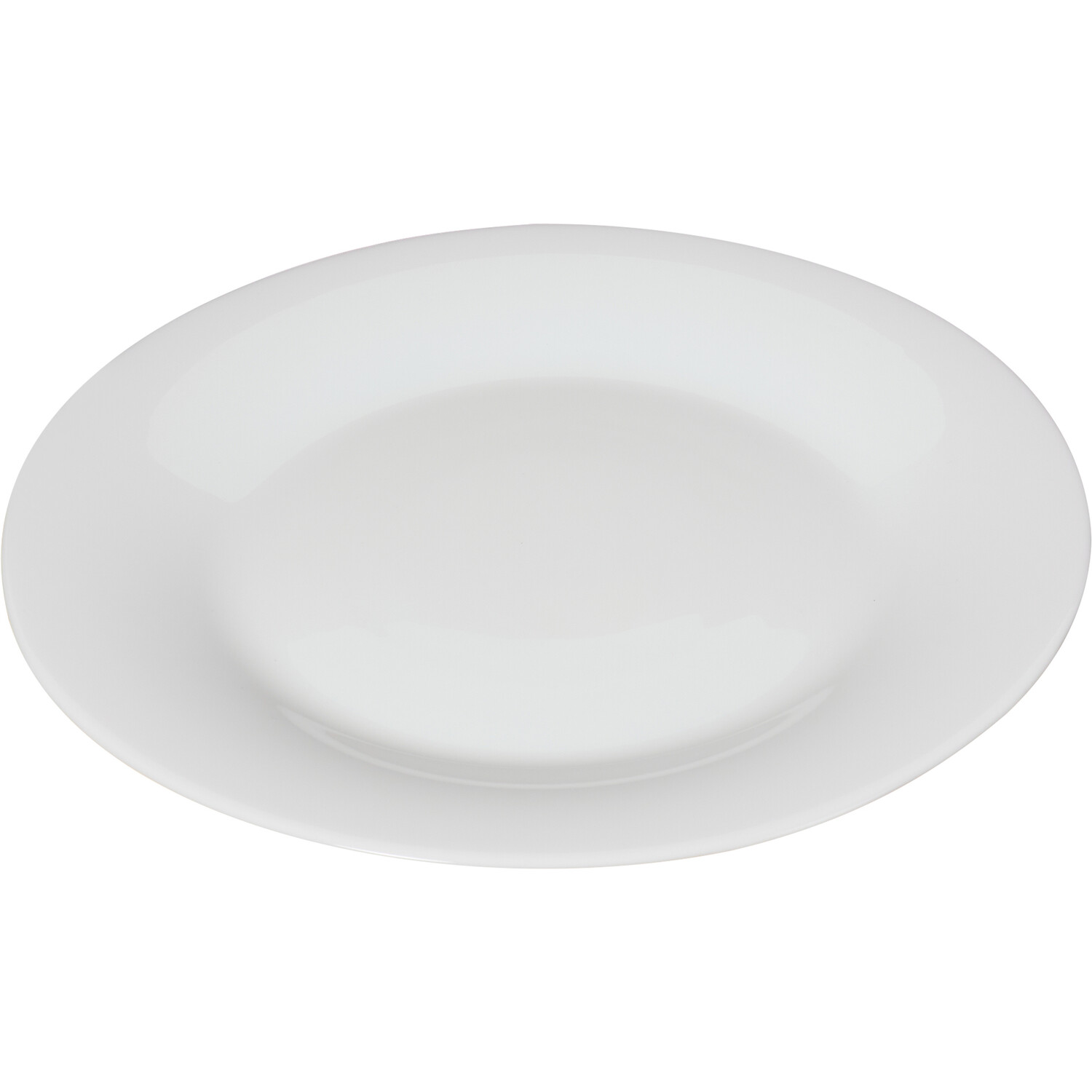 Aria White Dinner Plate Image 3