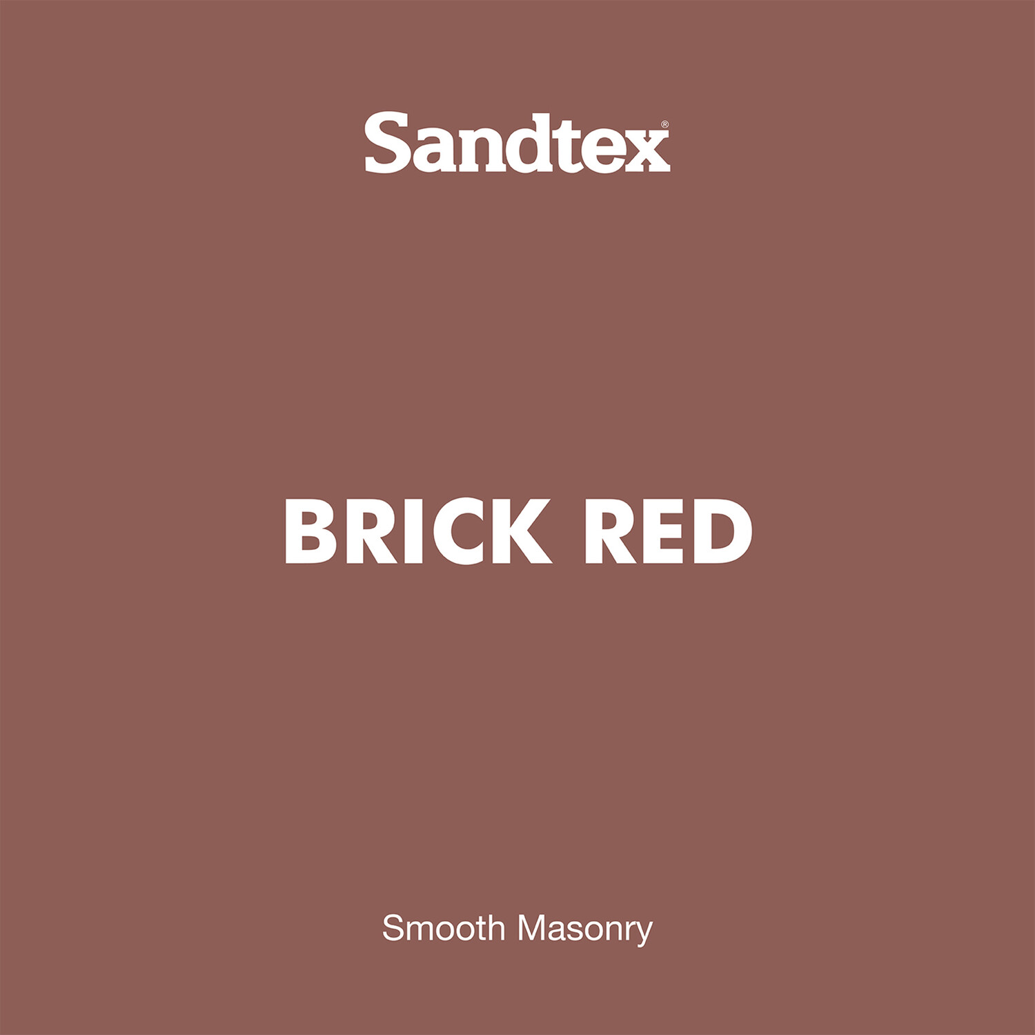 Sandtex Microseal Smooth Masonry Paint Brick Red 2.5l Image 9