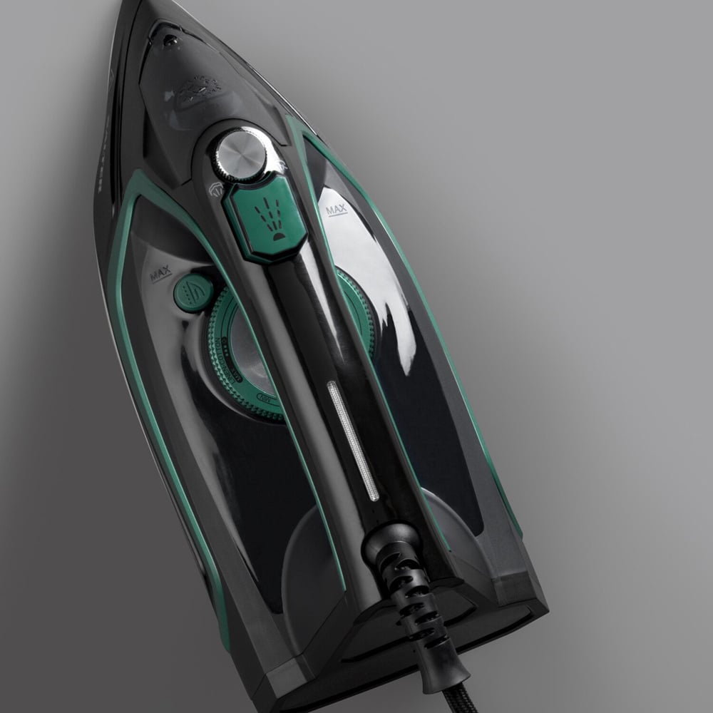 2600W Salter Steam Iron  - Black Image 7