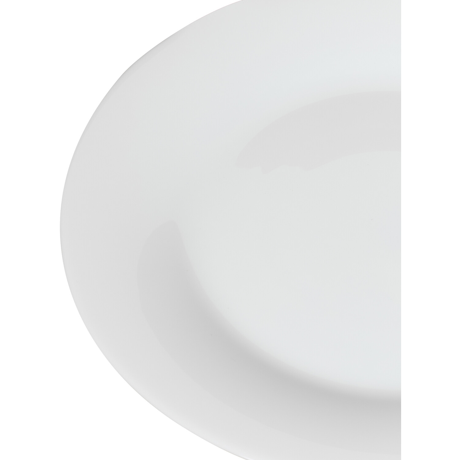 Aria White Dinner Plate Image 4