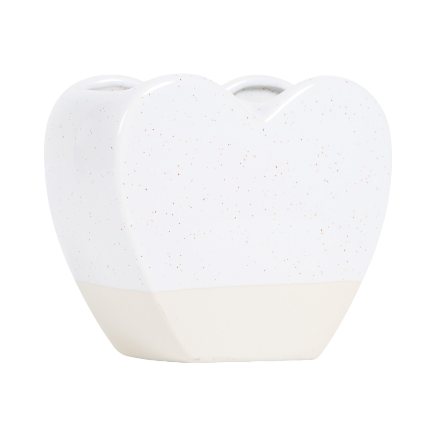 Alpine Heart Toothbrush Holder White Image 4