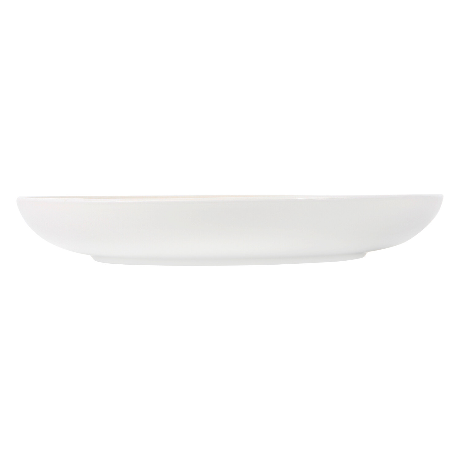 White Textured Serving Bowl - White Image 3