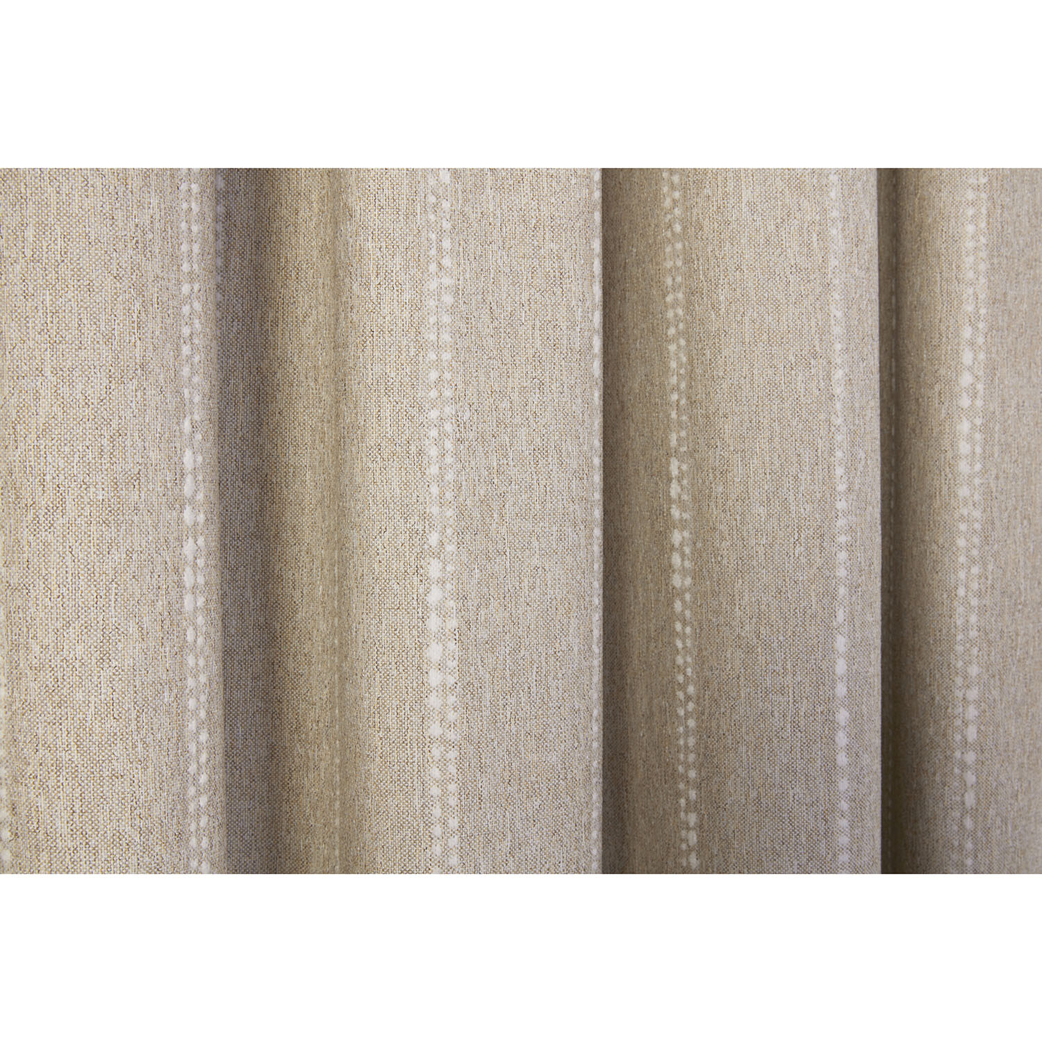 Padstow Thermal Curtain - Natural / 168cm / 137cm Image 4