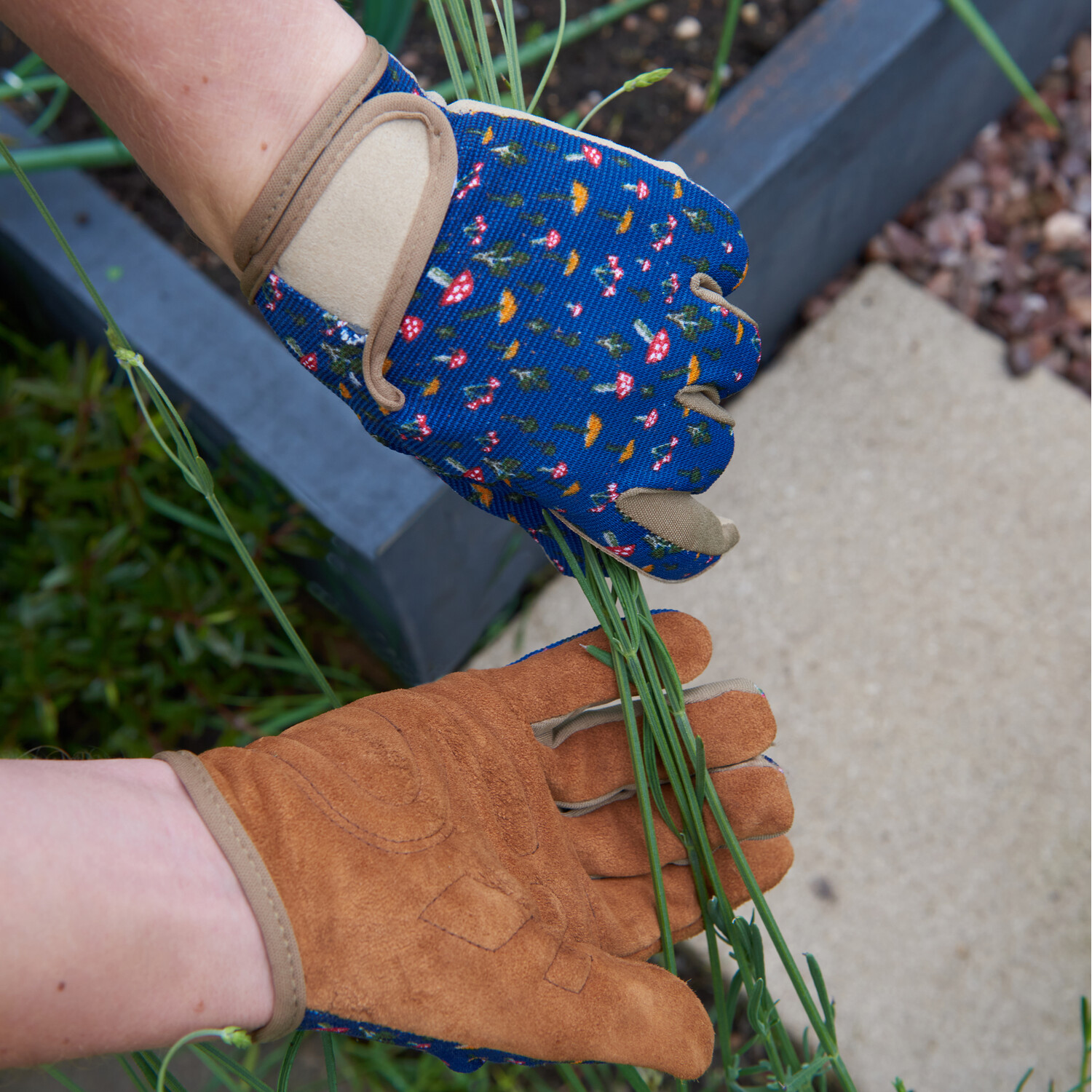 Briers Mushrooms Smart Gardeners Gloves Multicolour Image 2