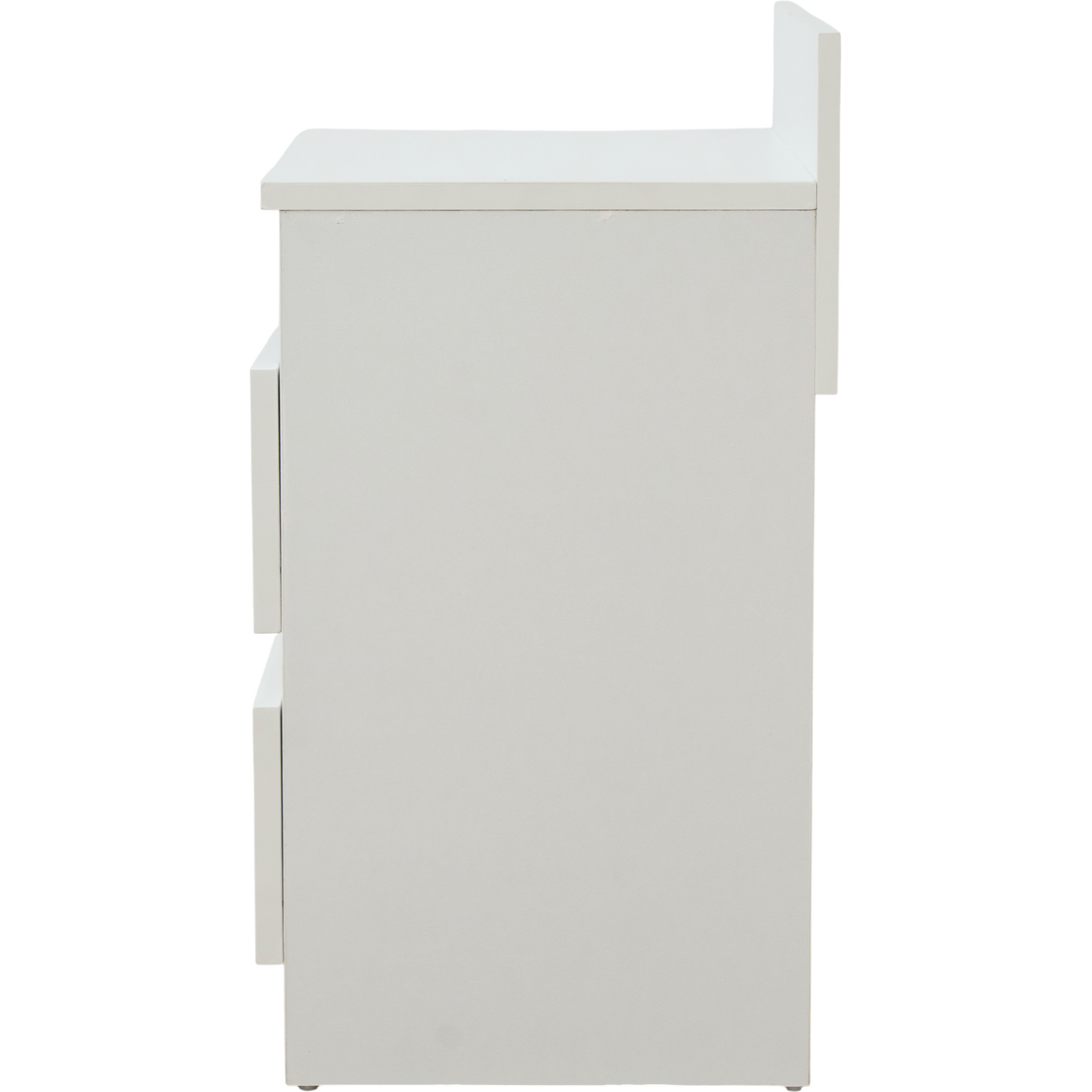 Luca Bedside Table White Image 4