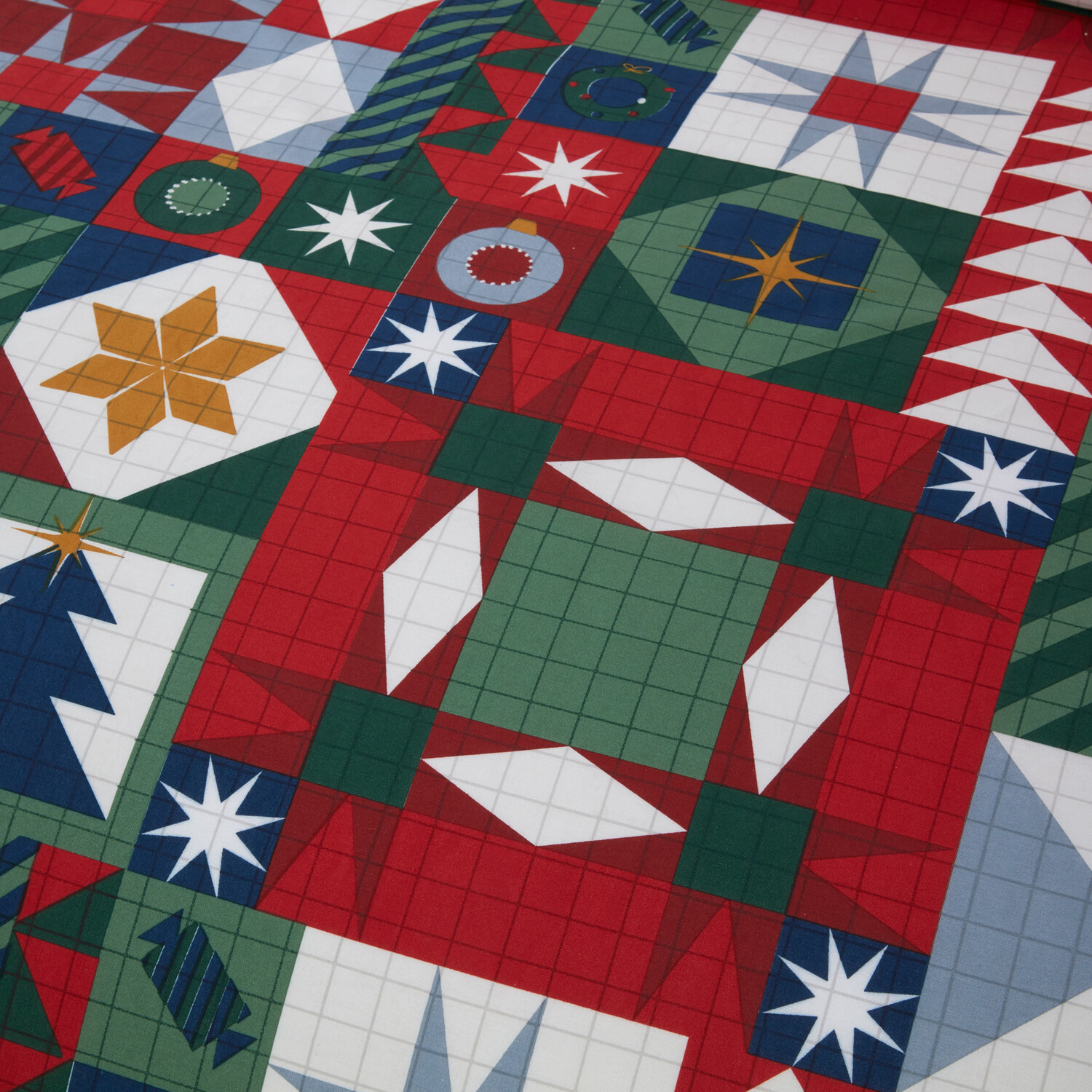 Novie Patchwork Duvet Set Multicolour Superking Image 4