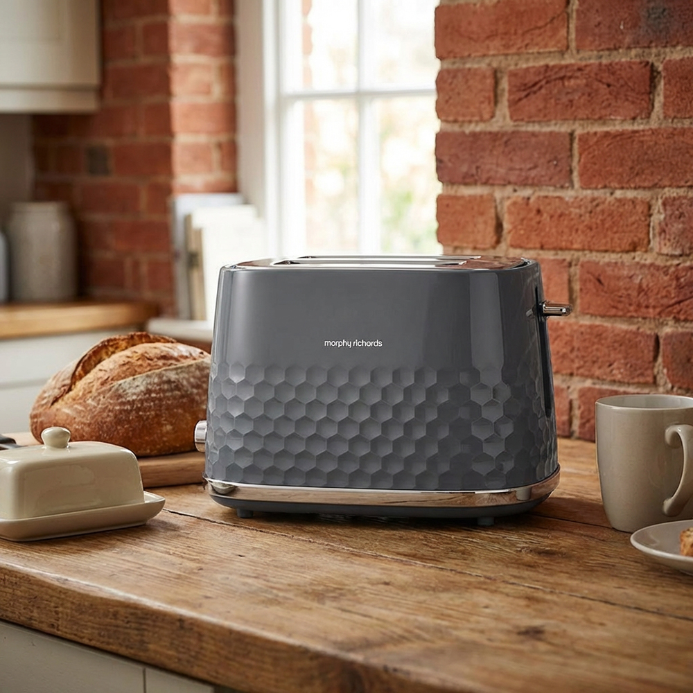 Morphy Richards 2 Slice Hive ToasterGrey Image 7