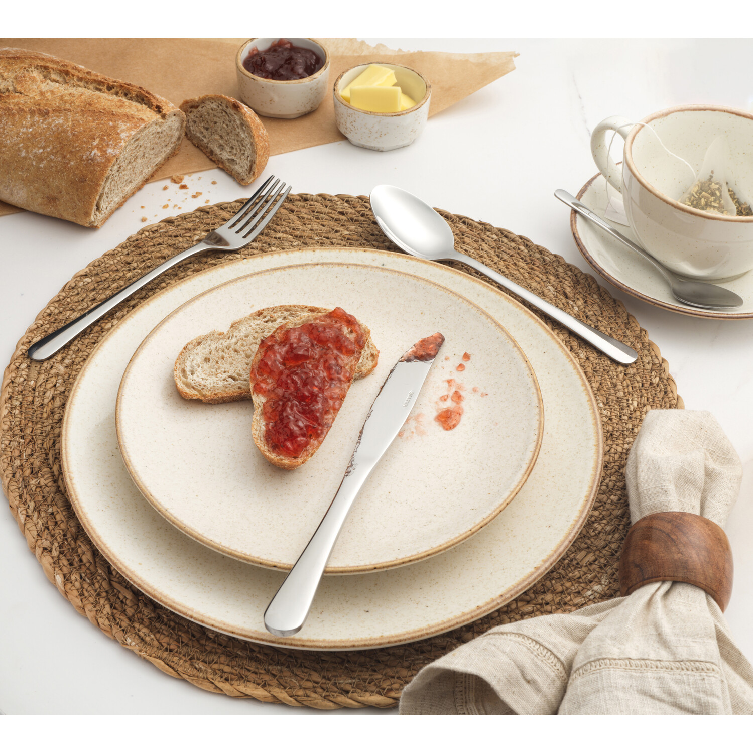 Salter Bakewell 24 Piece Cutlery Set - Silver Image 6