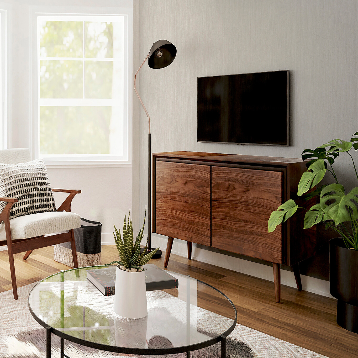 Stardust Textured Wallpaper - Cream Image 3