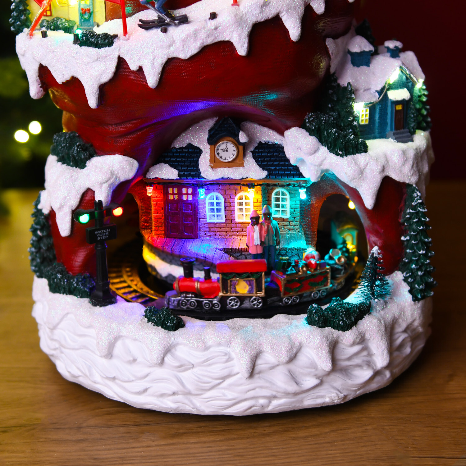 LED Santa Hat TownRed Image 4