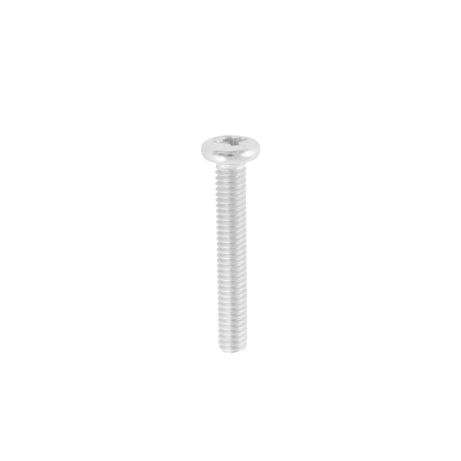 Hiatt M4 25mm Zinc Plated Pan Head Machine Screws 30 Pack Image 2