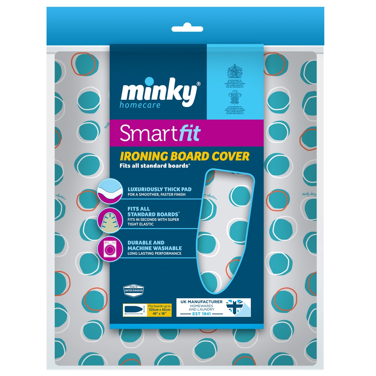 Minky Smart Fit Ironing Board Cover Image 2