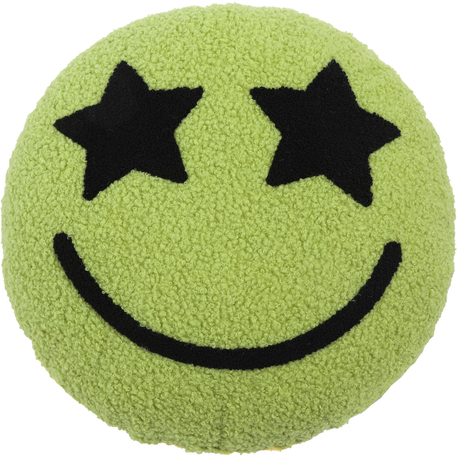 Fun Faces Reversible Cushion Green Image 2
