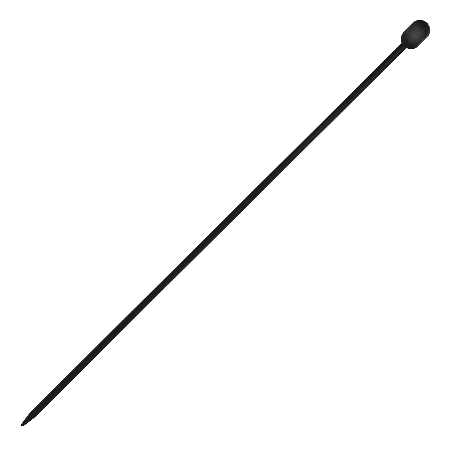Easy Fit Fence Post Black Image 2